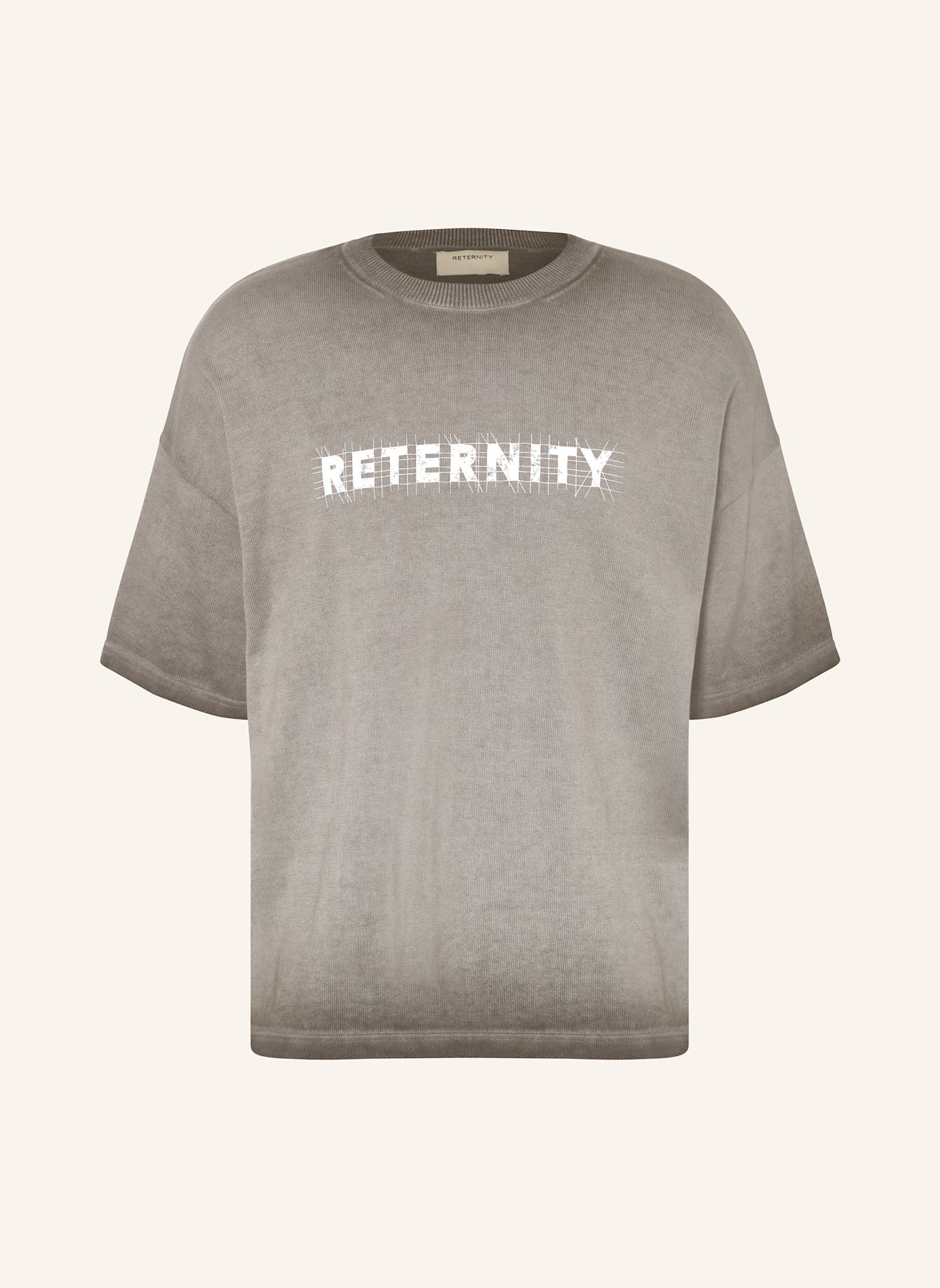 RETERNITY Strickshirt: GRAU