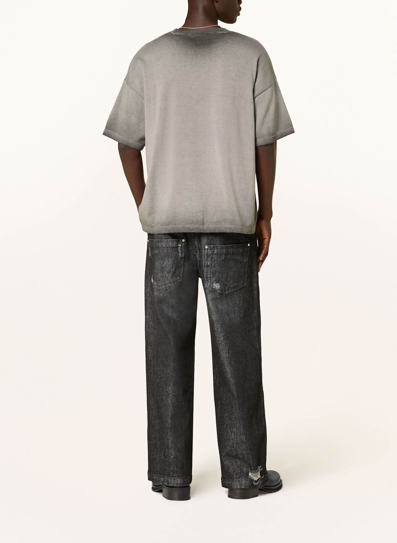 RETERNITY Strickshirt: GRAU