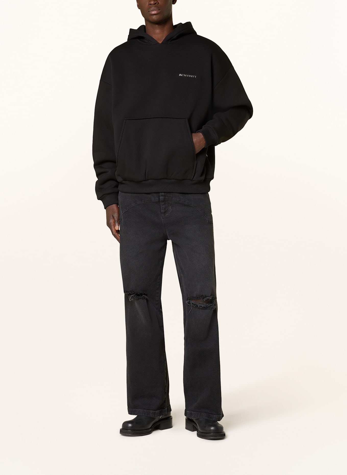 RETERNITY Hoodie ÉVO: BLACK