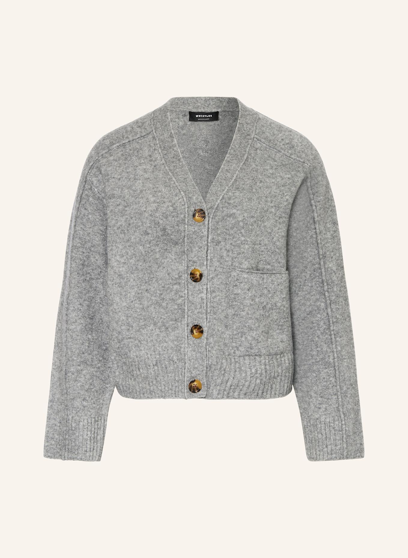 WHISTLES Kardigan: SZARY