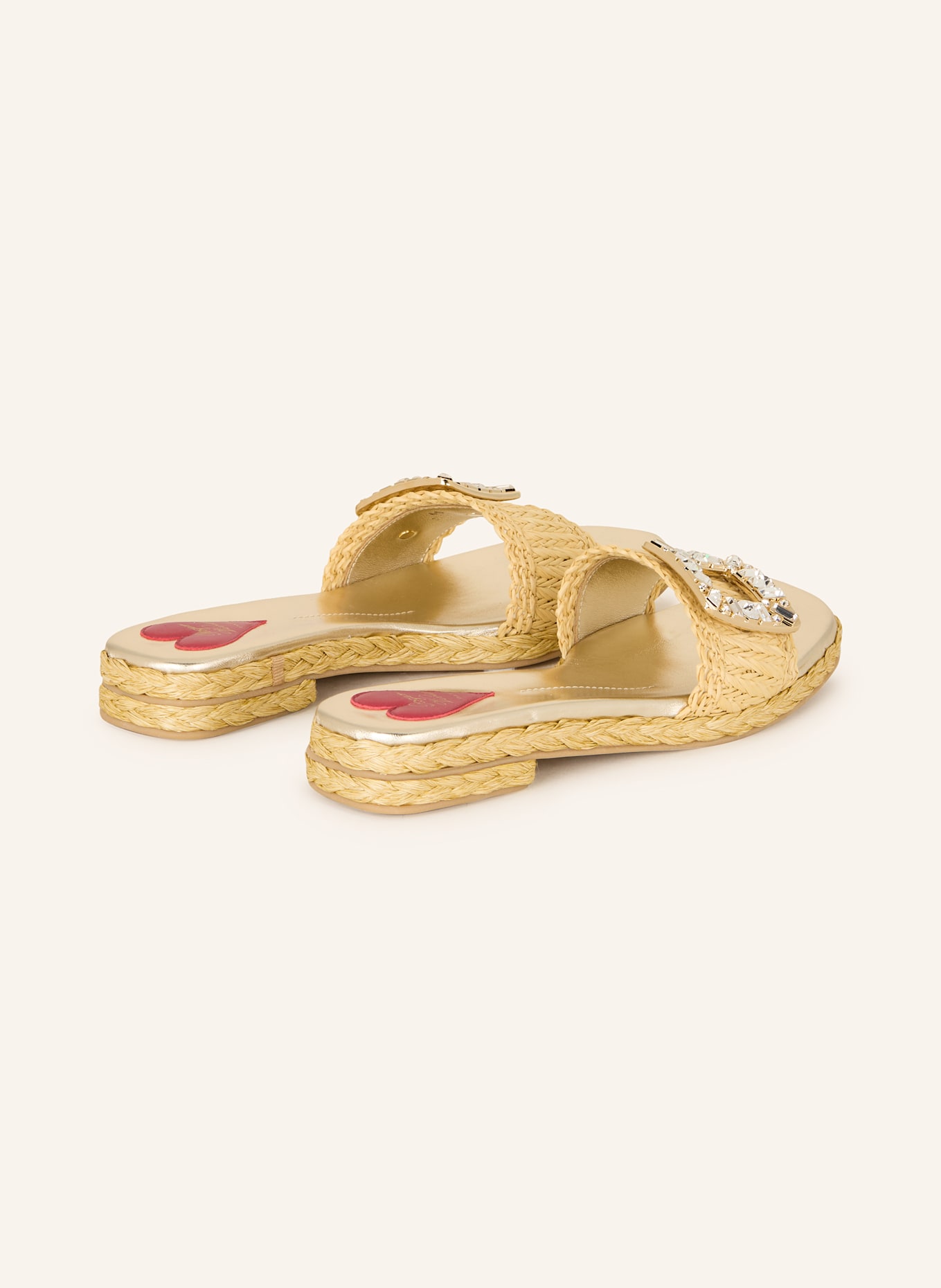 Roger Vivier Pantoletten: HELLBRAUN