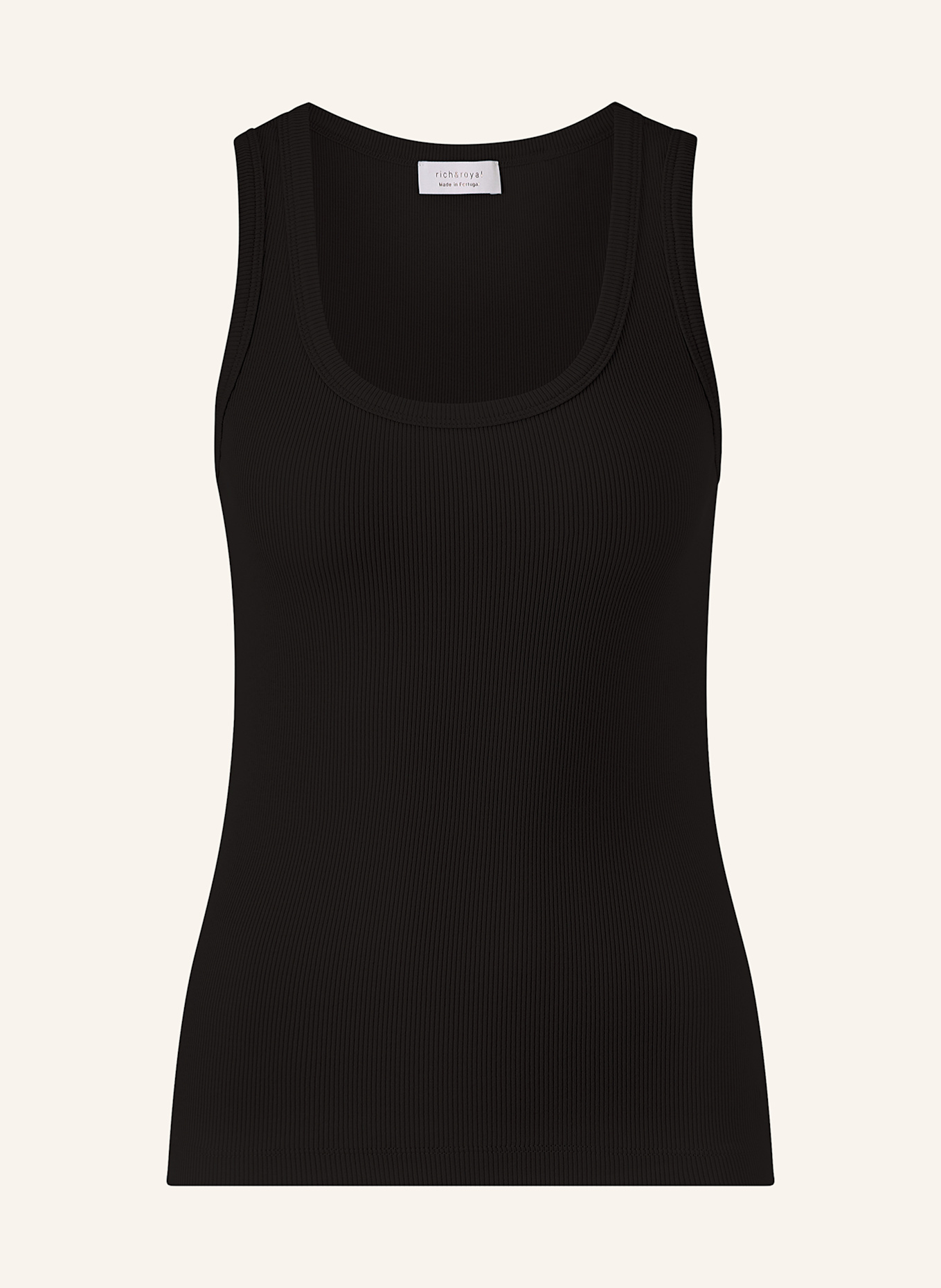 Rich & Royal Top: SCHWARZ