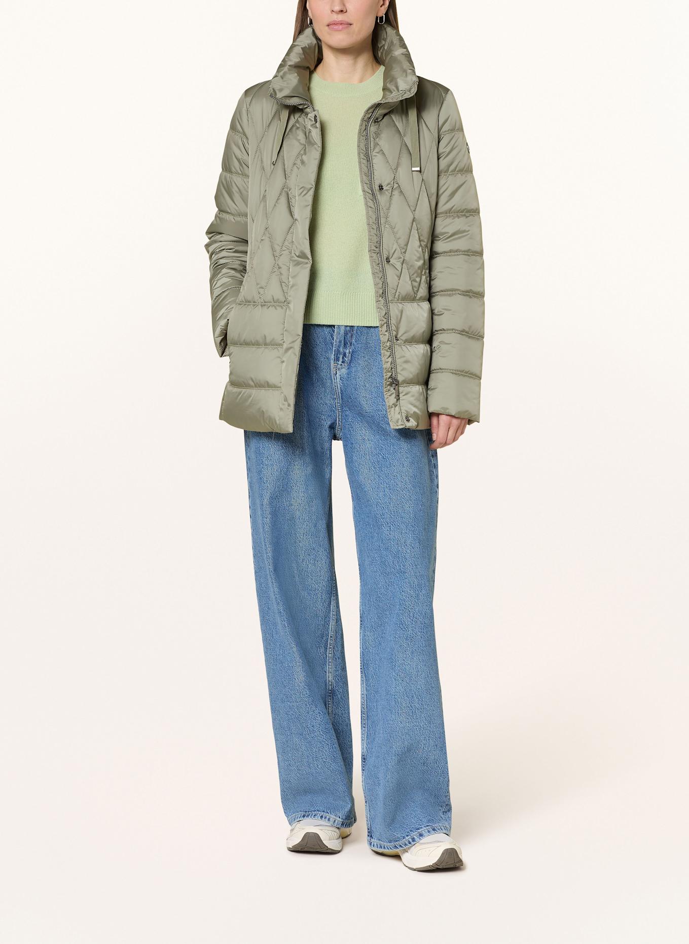 FUCHS SCHMITT Quilted jacket: GREEN