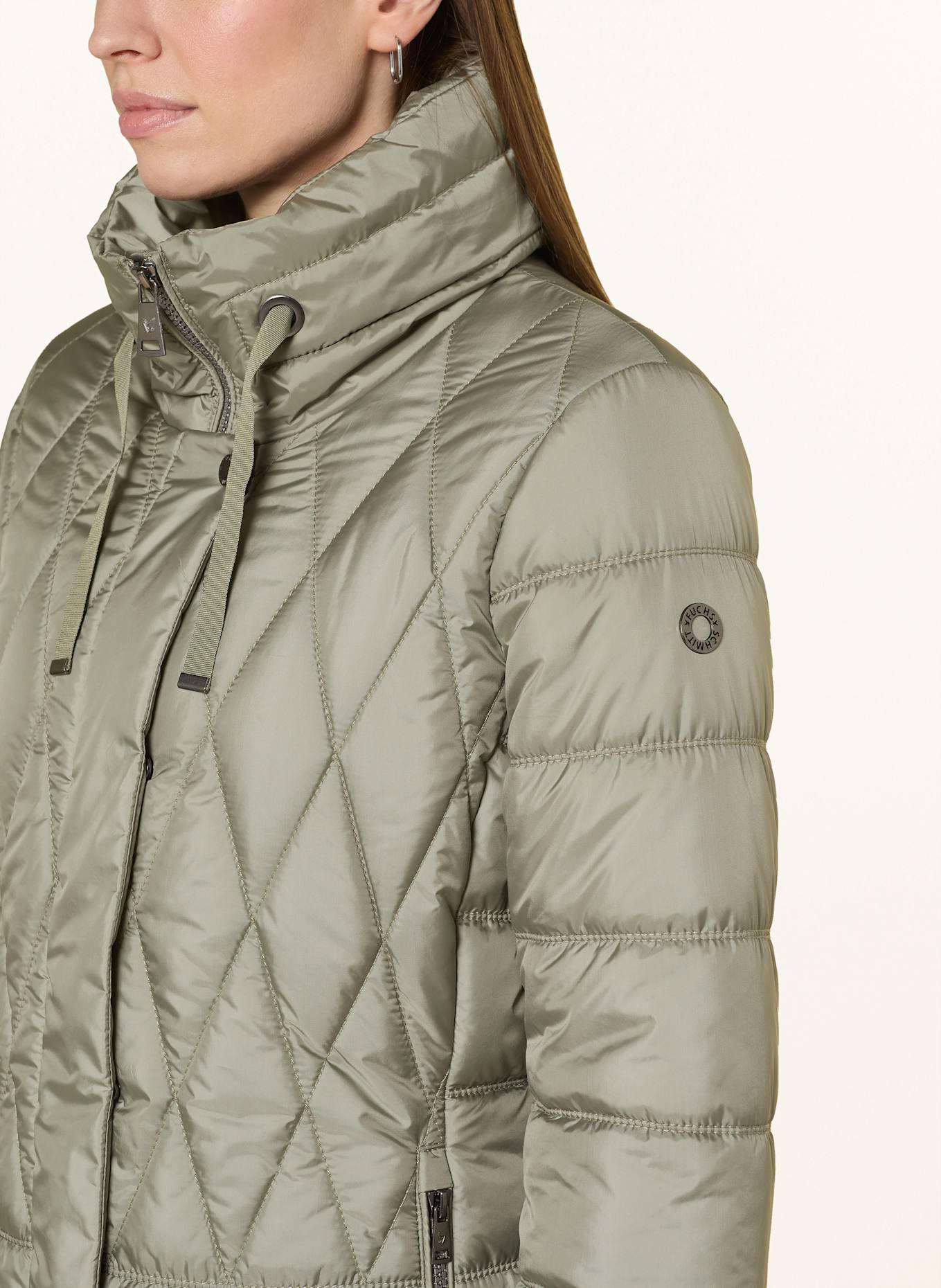 FUCHS SCHMITT Quilted jacket: GREEN
