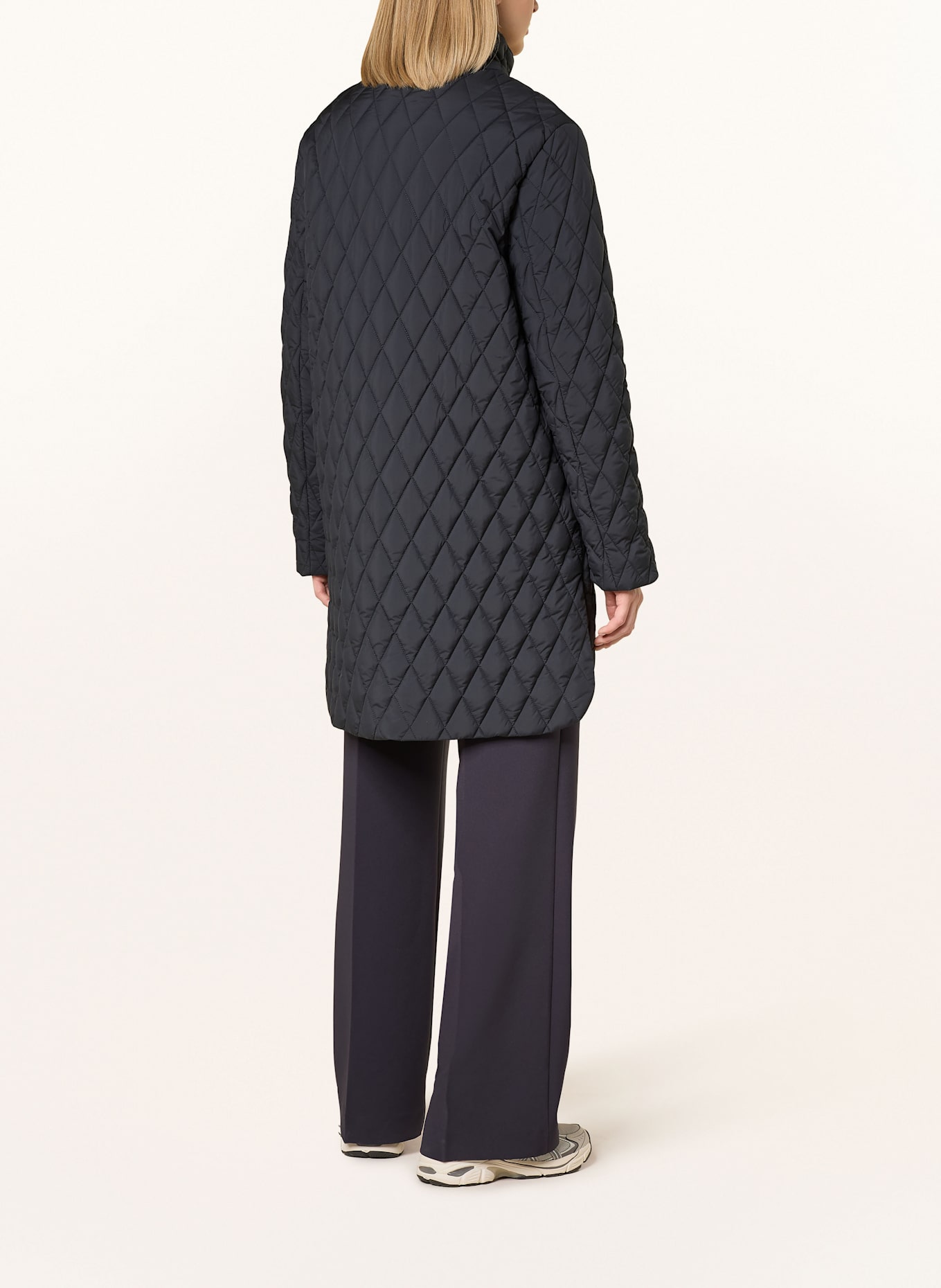 FUCHS SCHMITT Quilted coat: DARK BLUE