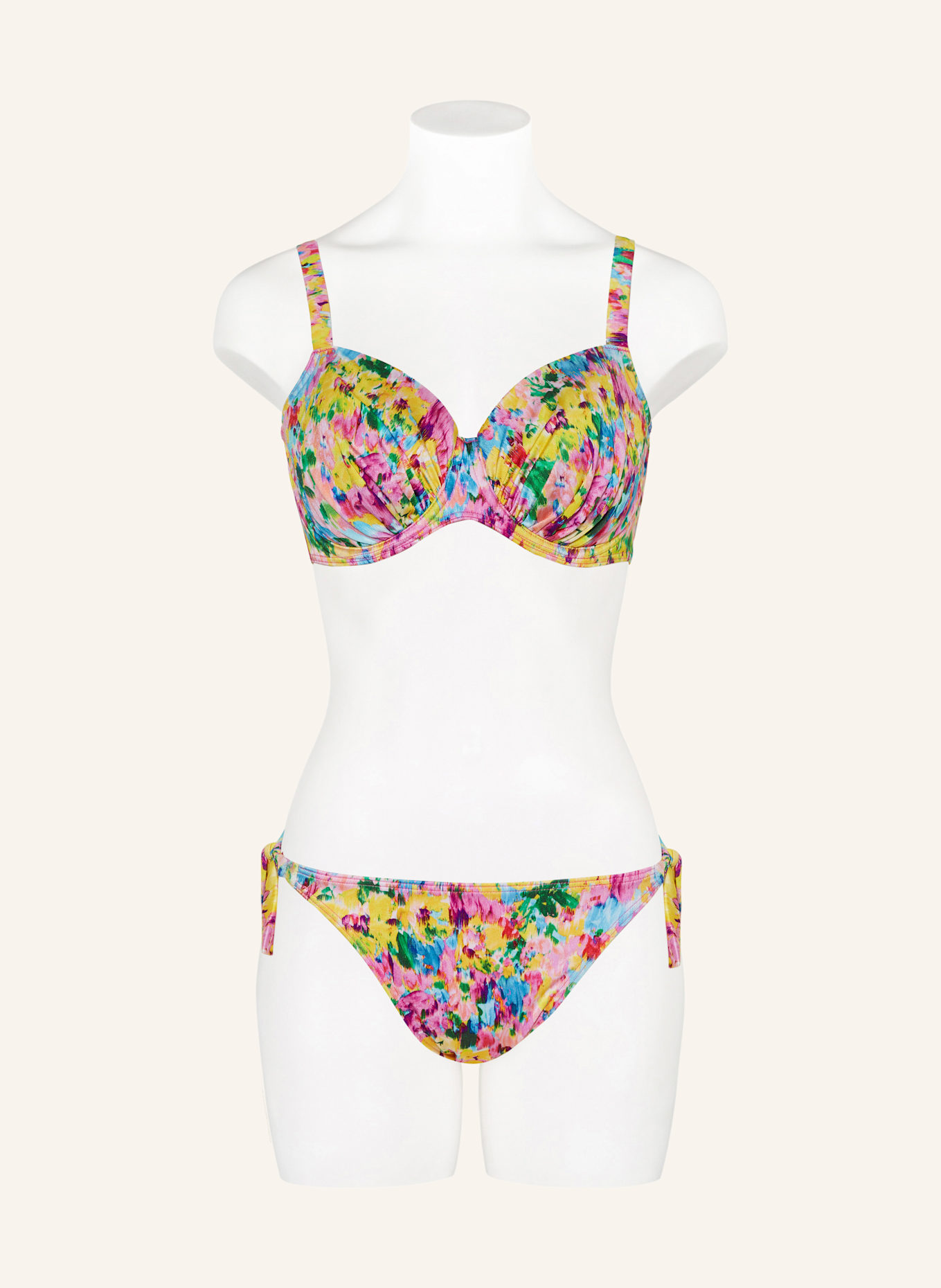 PrimaDonna Bikinové kalhotky brazilky UBUD: RŮŽOVÁ/ ŽLUTÁ/ TYRKYSOVÁ