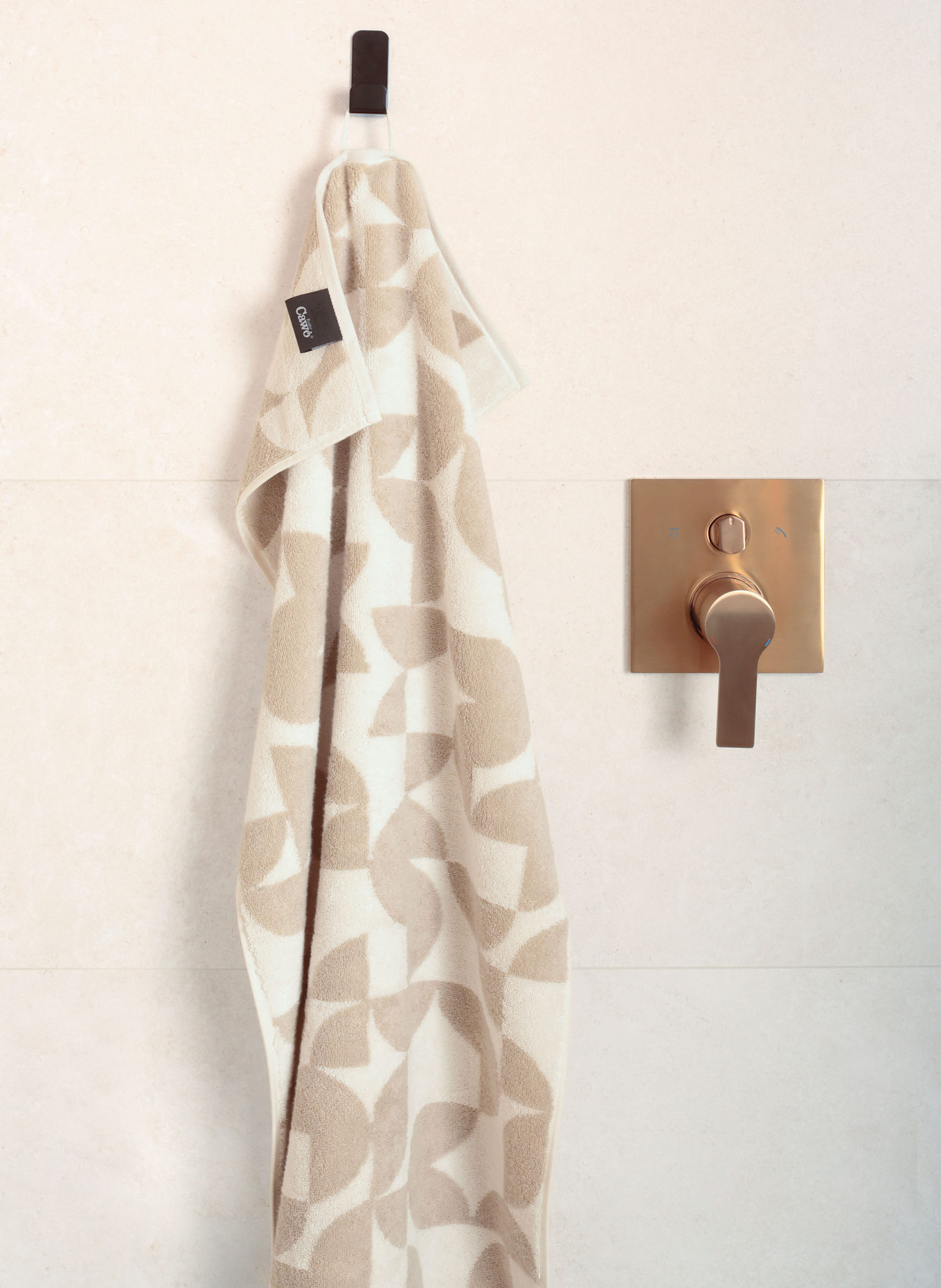 Cawö Serviette STUDIO: BEIGE / CRÈME