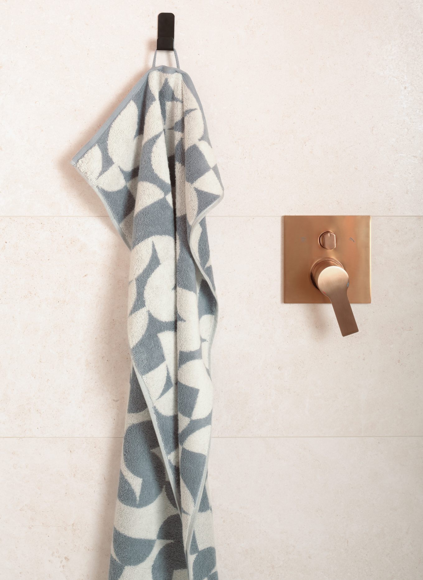 Cawö Handtuch STUDIO: GRAU / WEISS