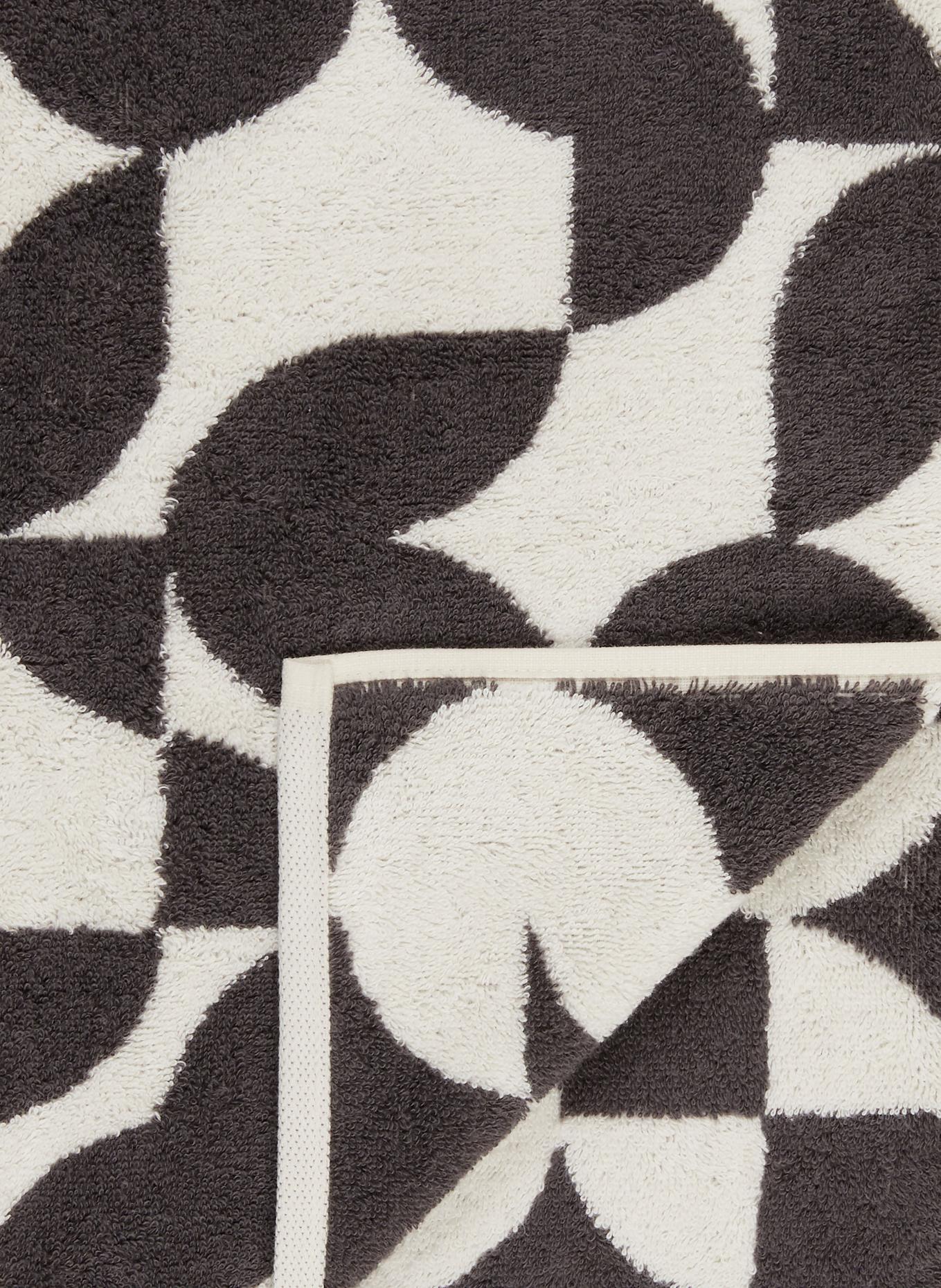 Cawö Serviette STUDIO: GRIS FONCÉ / CRÈME