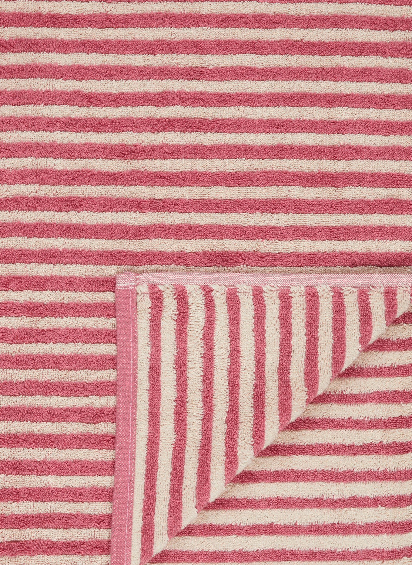 Cawö Handtuch: ROSA / CREME