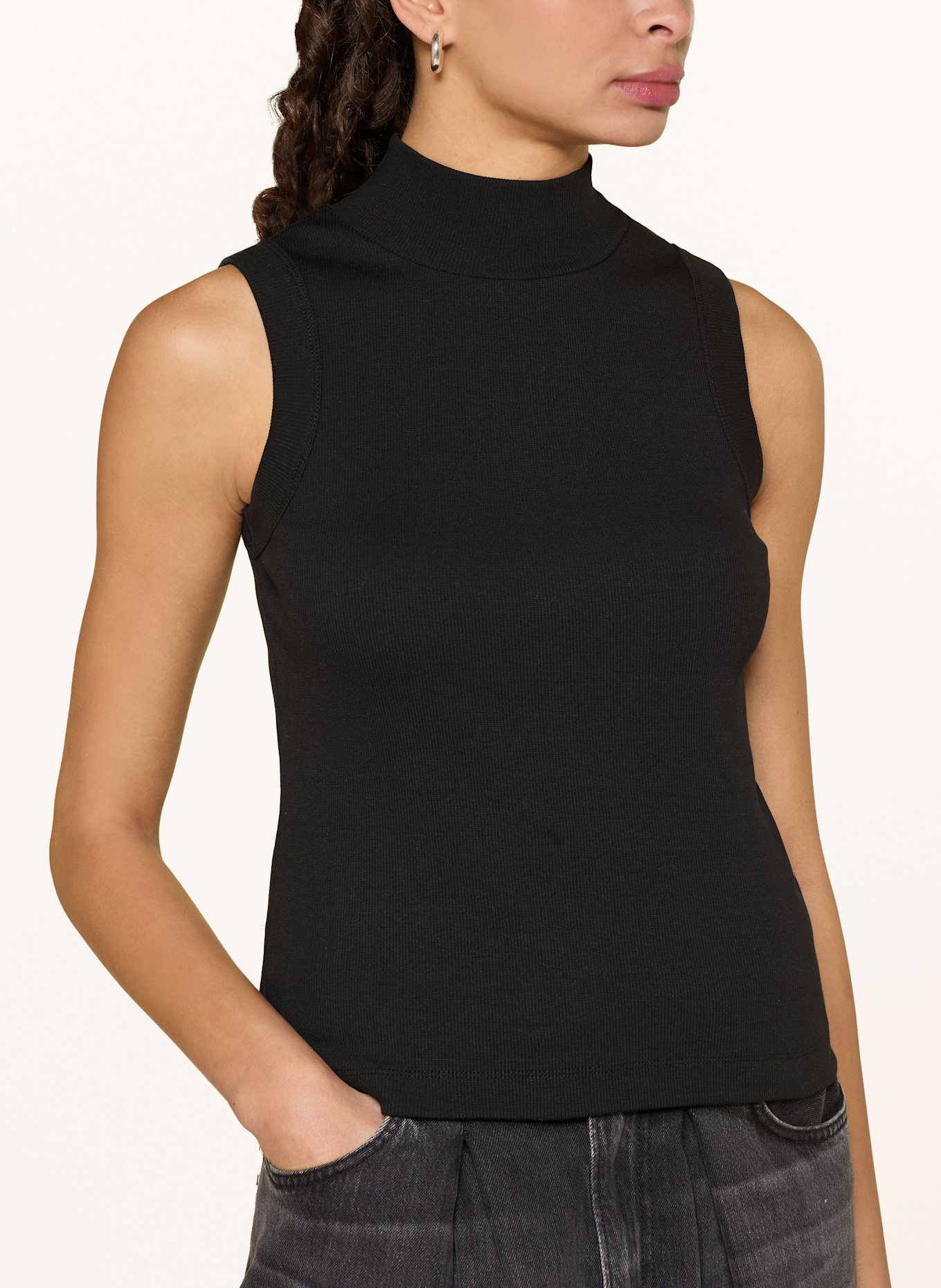 MRS & HUGS Top: SCHWARZ