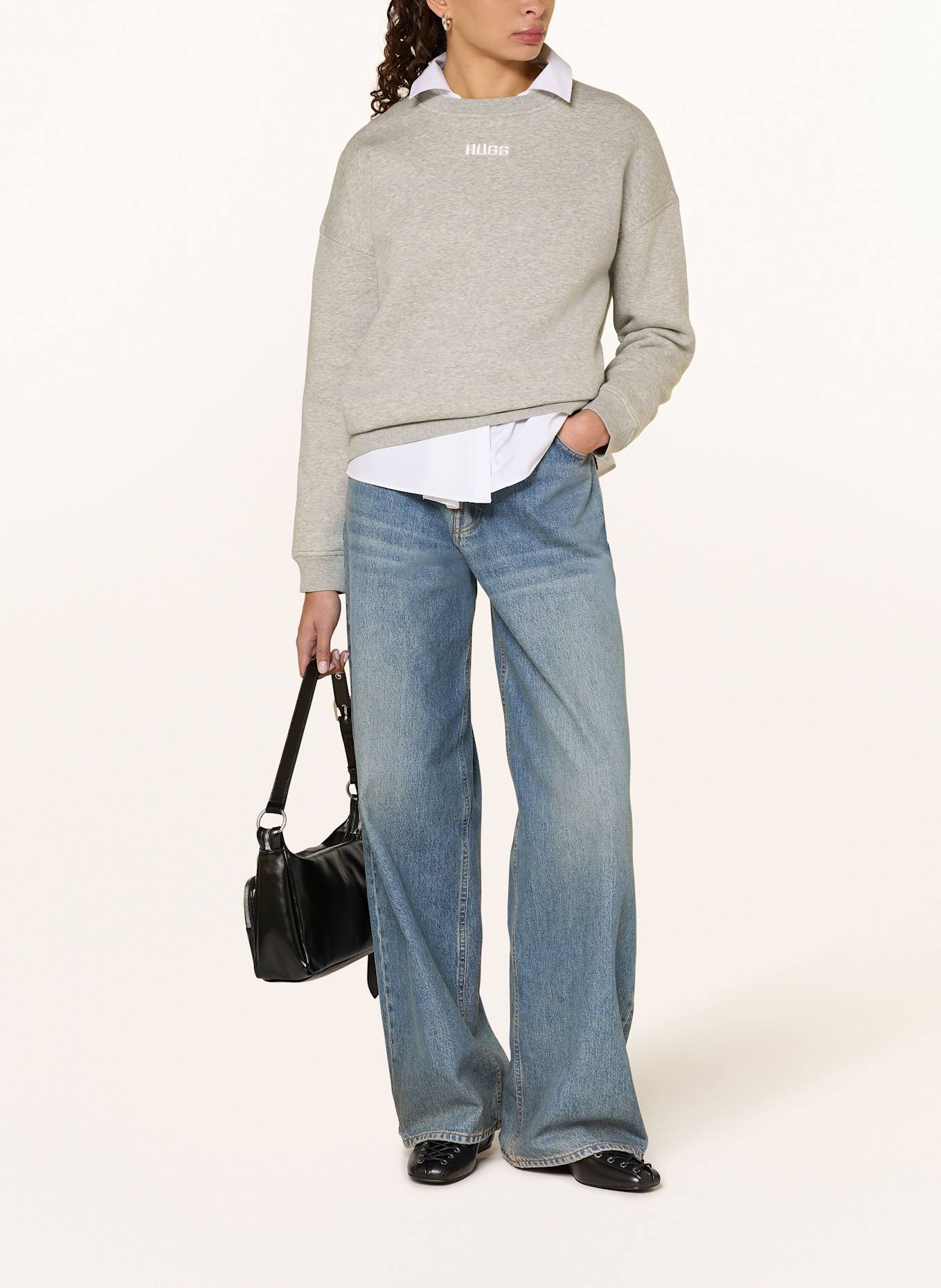 MRS & HUGS Bluza nierozpinana: SZARY