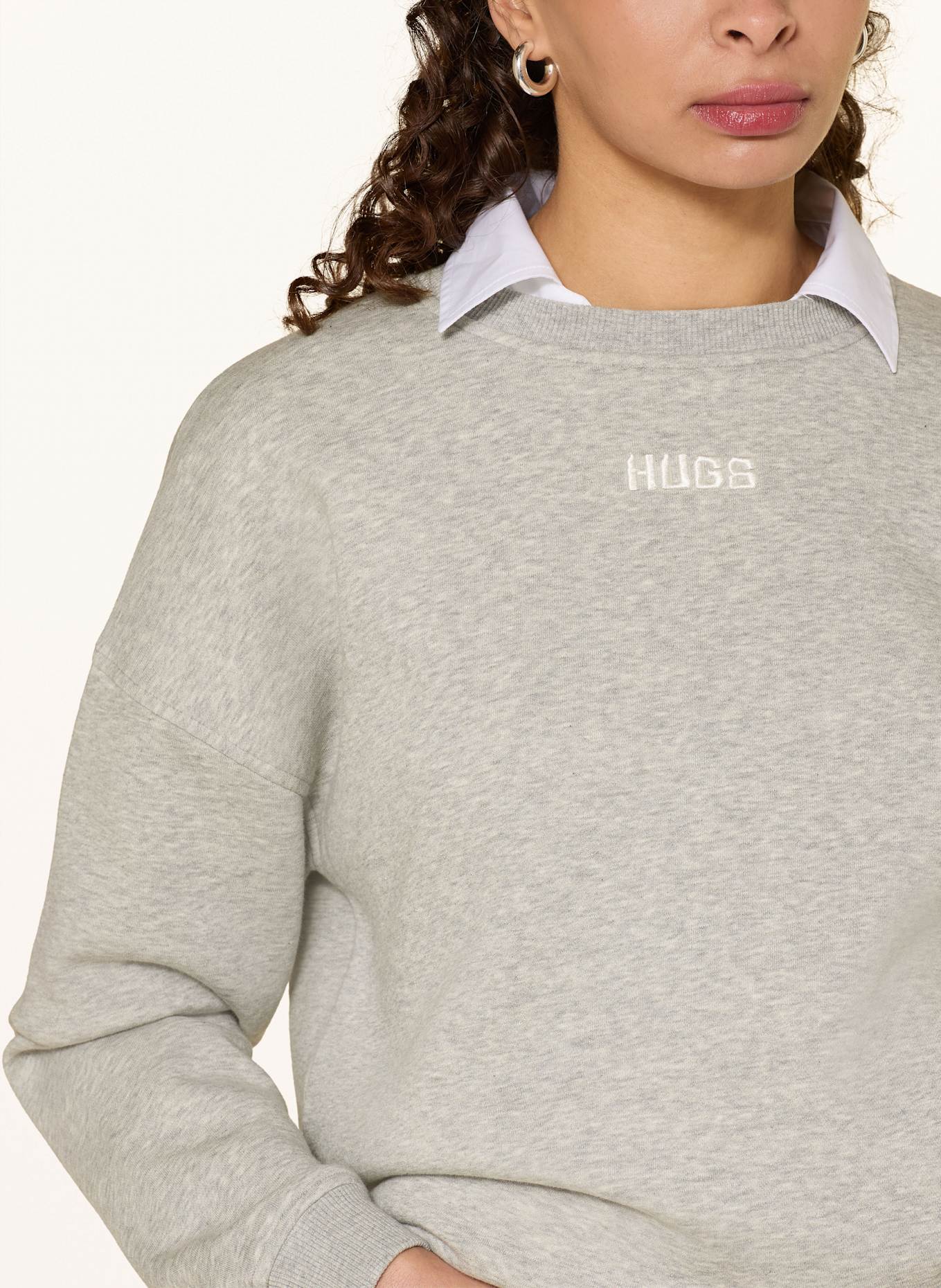 MRS & HUGS Bluza nierozpinana: SZARY