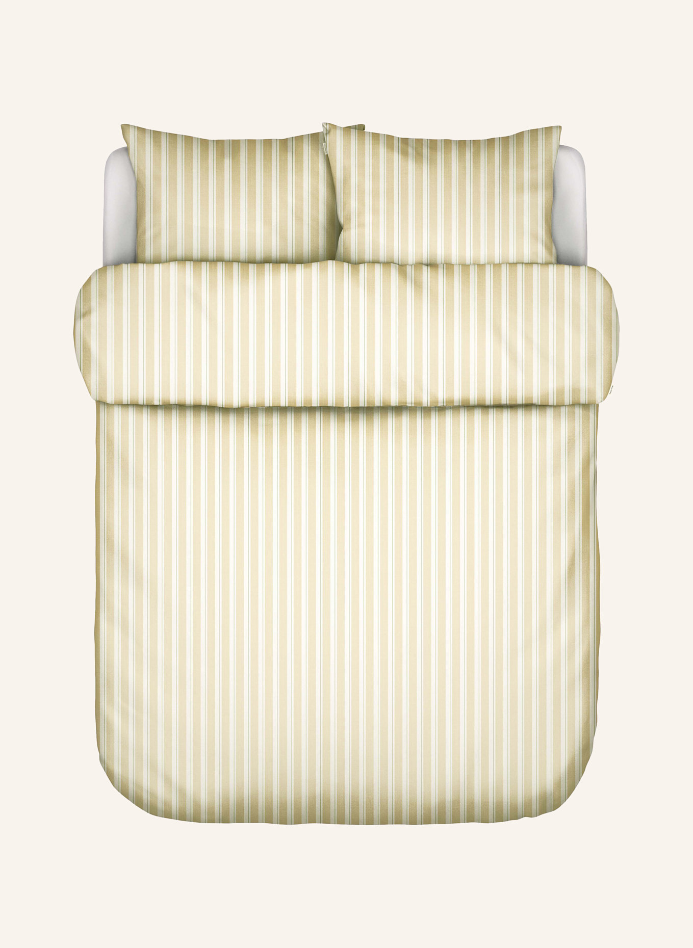 Marc O'Polo Bettwäsche STEFFE: GELB/ CREME/ GRÜN