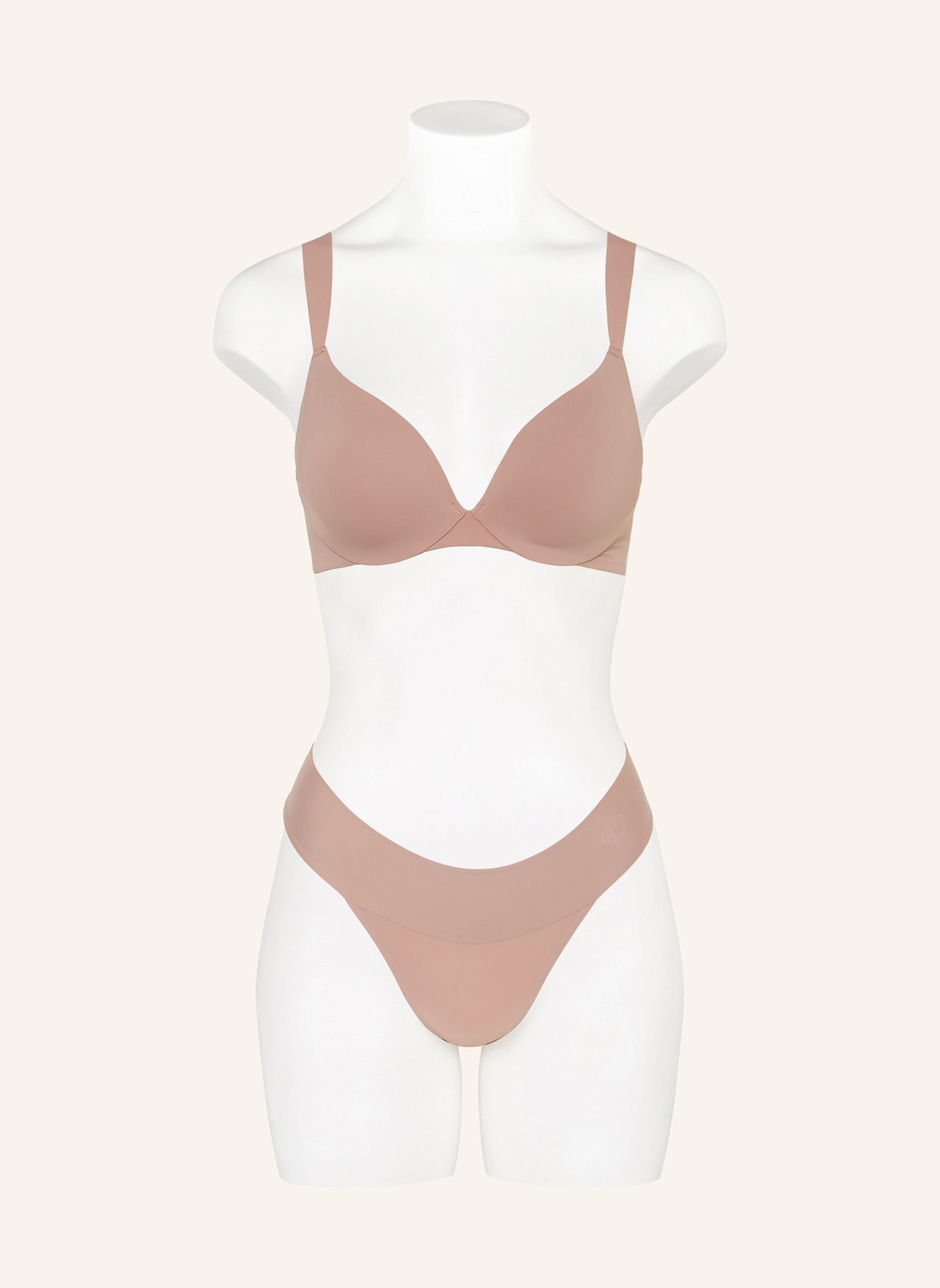 Triumph Biustonosz pod T-shirt BODY MAKE-UP ILLUSION: JASNOBRĄZOWY