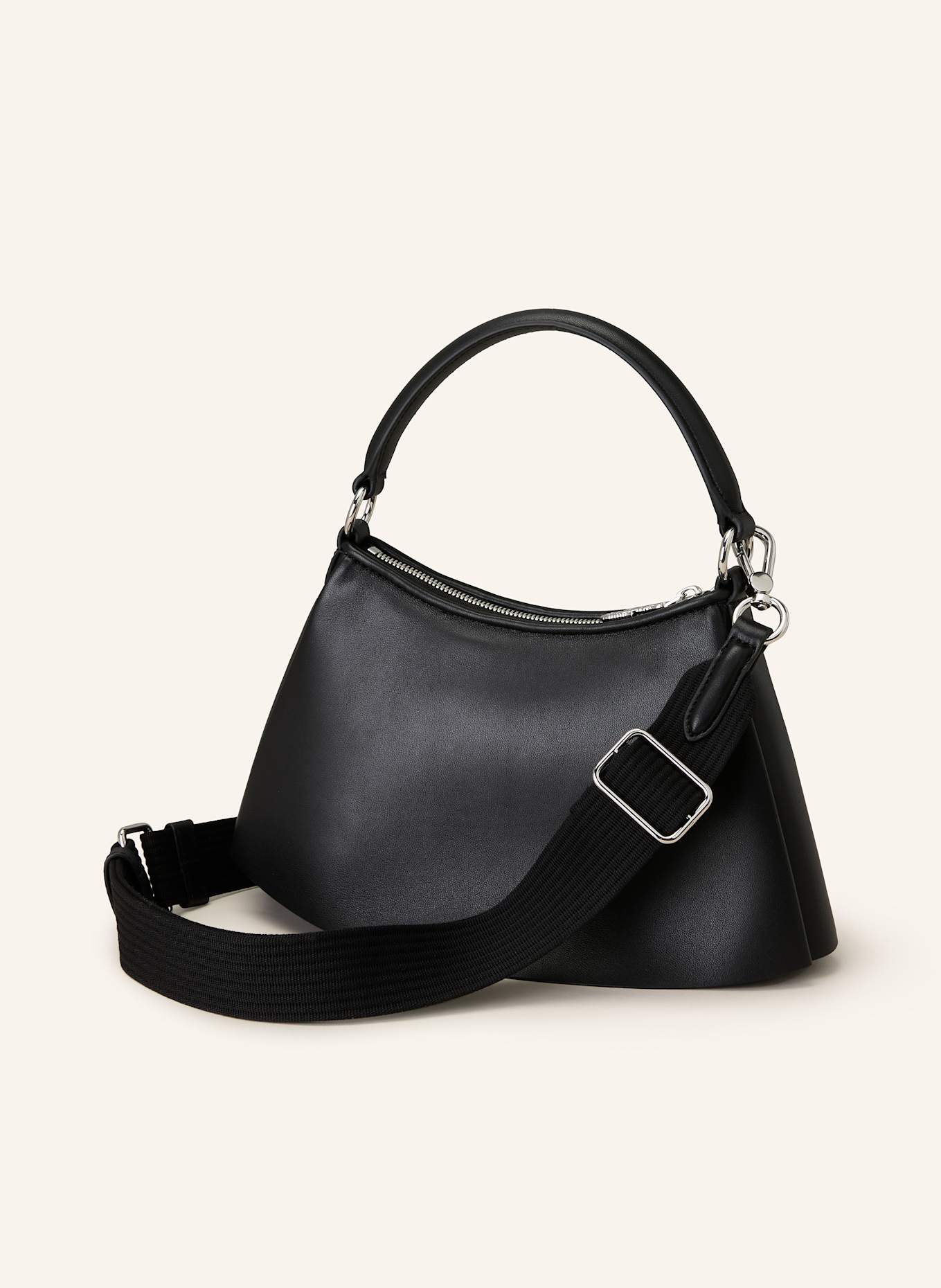LACOSTE Umhängetasche RUNWAY LENGLEN SMALL: SCHWARZ