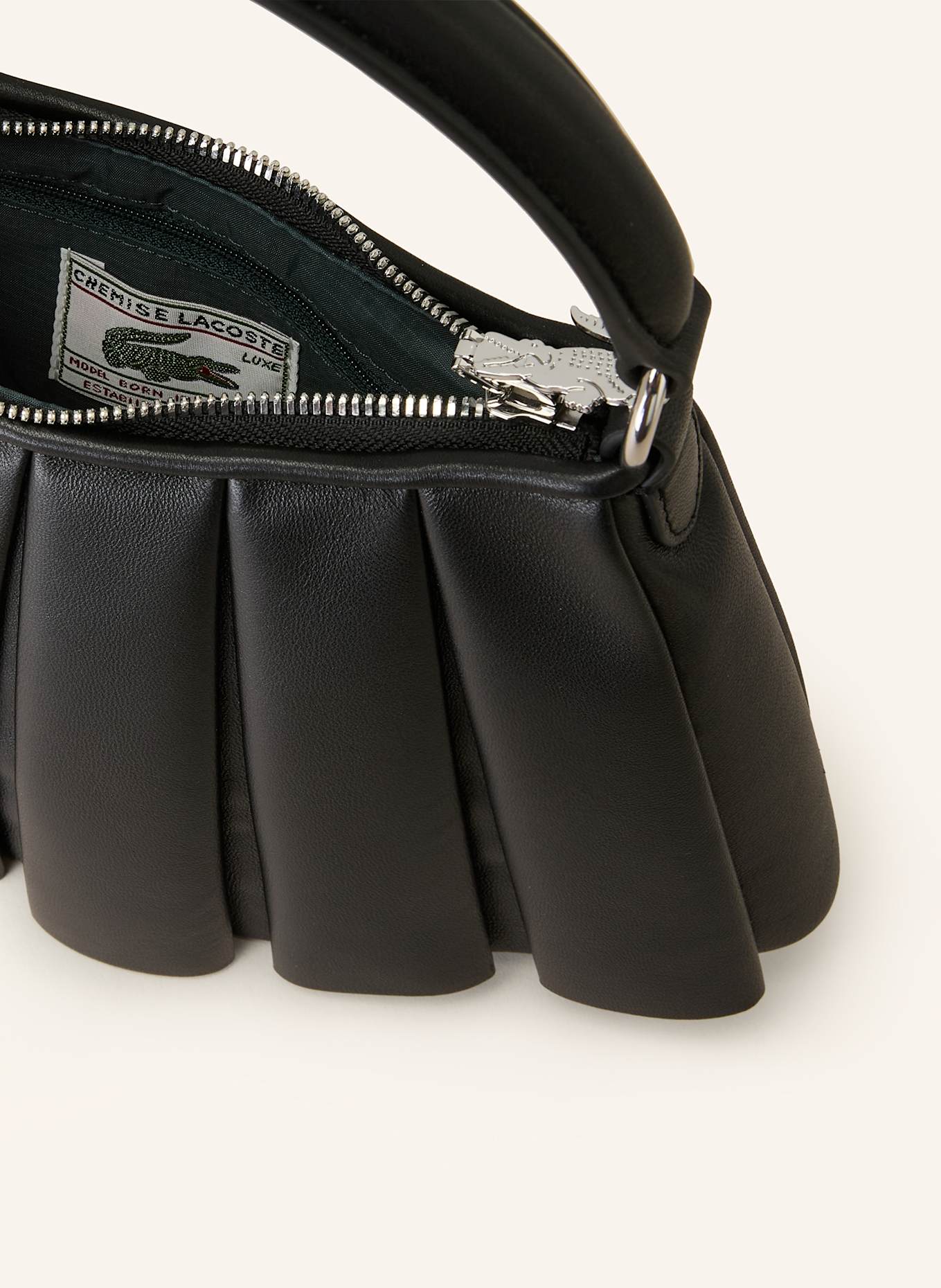 LACOSTE Umhängetasche RUNWAY LENGLEN SMALL: SCHWARZ