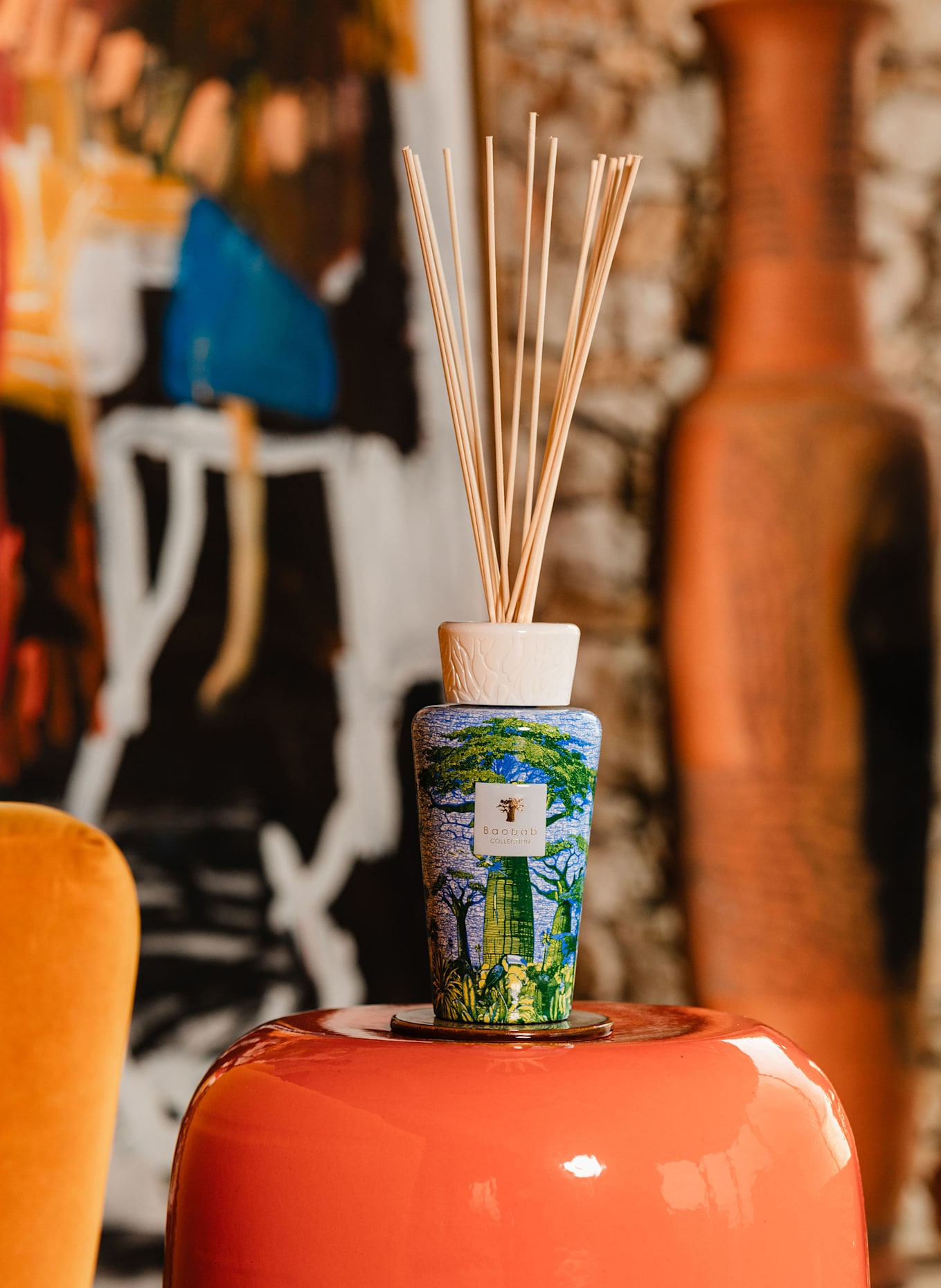 Baobab COLLECTION Raumduft SACRED TREES YARANI: HELLBLAU / GRÜN