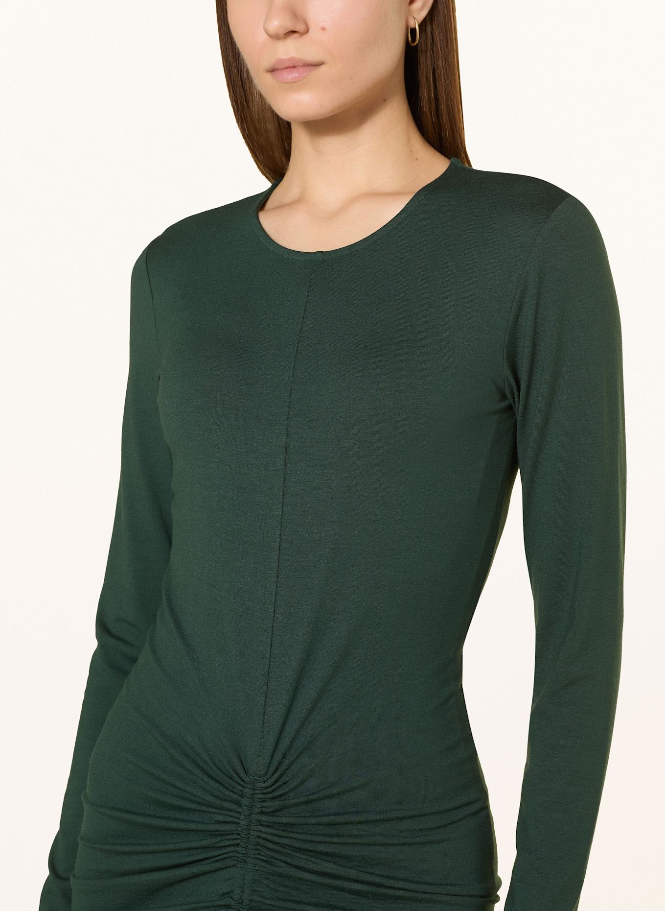 REISS Jerseykleid GINNY: DUNKELGRÜN