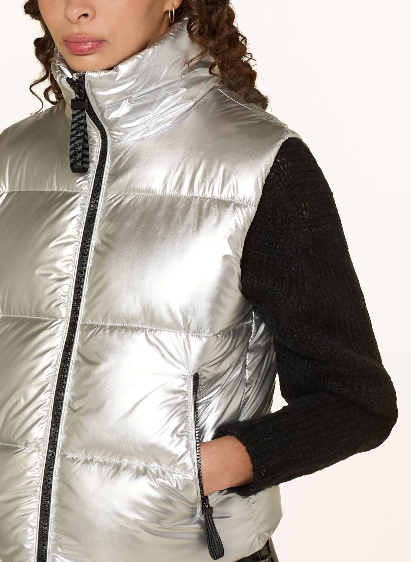 JOOP! JEANS Steppweste: SILBER