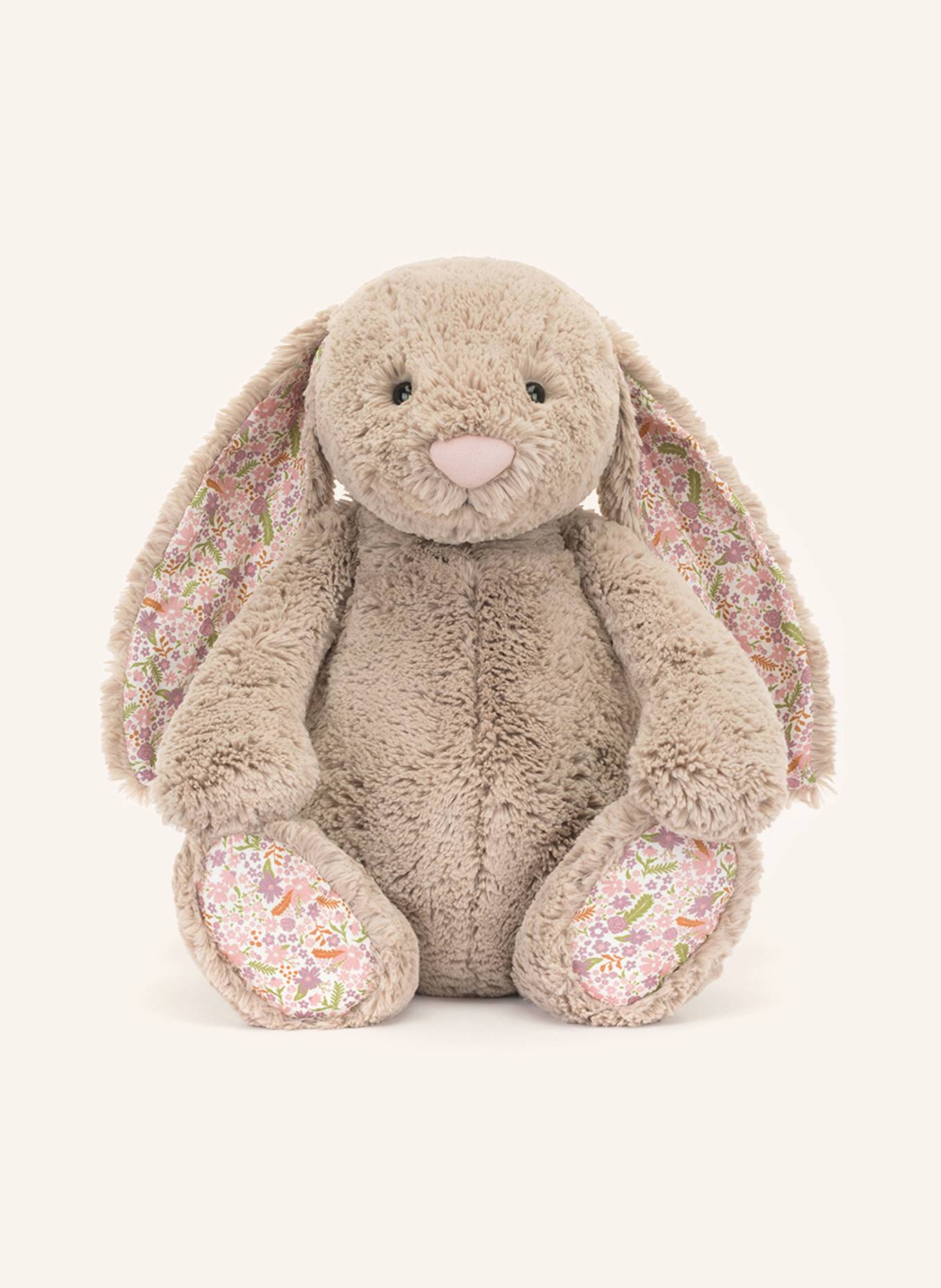 Jellycat Plyšový zajíc BLOSSOM BEIGE BUNNY PETAL BIG: BÉŽOVÁ