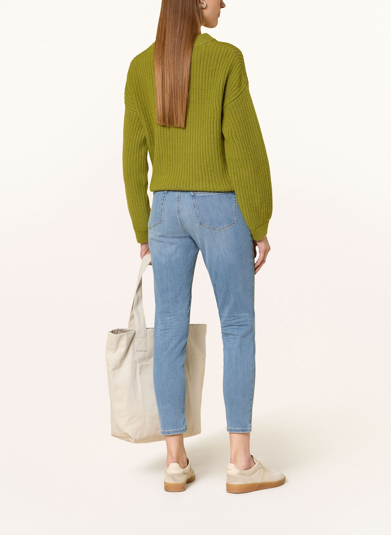 OPUS PANTS Skinny džíny ENJA EASE: 70188 light sky blue