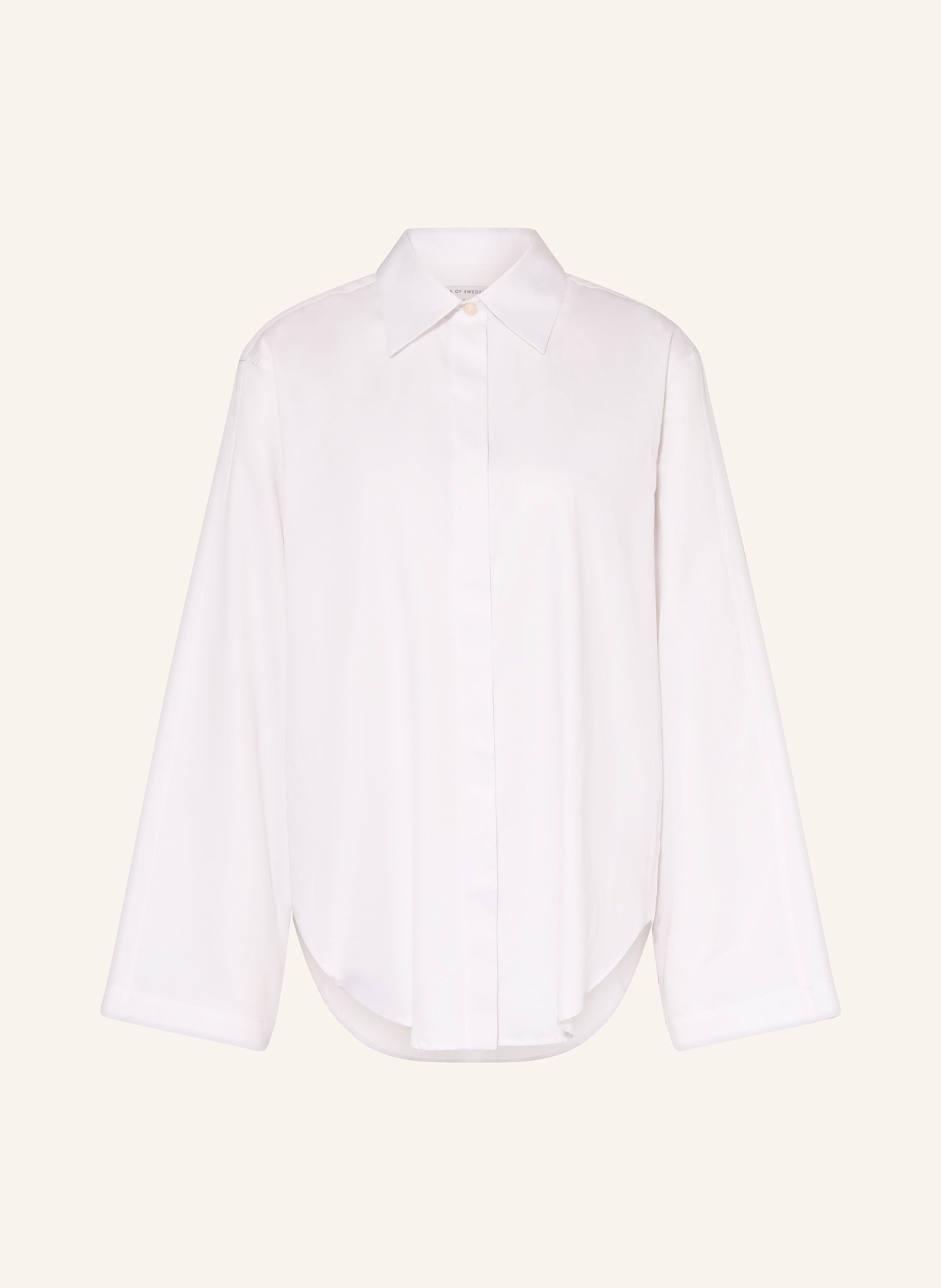 TIGER OF SWEDEN Hemdbluse CORNIA: WEISS