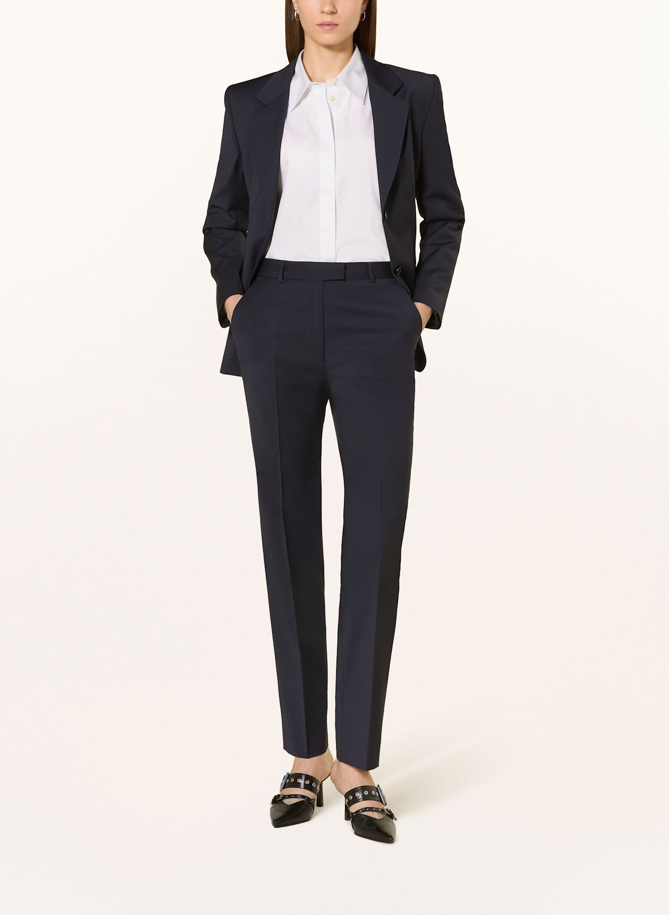 TIGER OF SWEDEN Hemdbluse CORNIA: WEISS