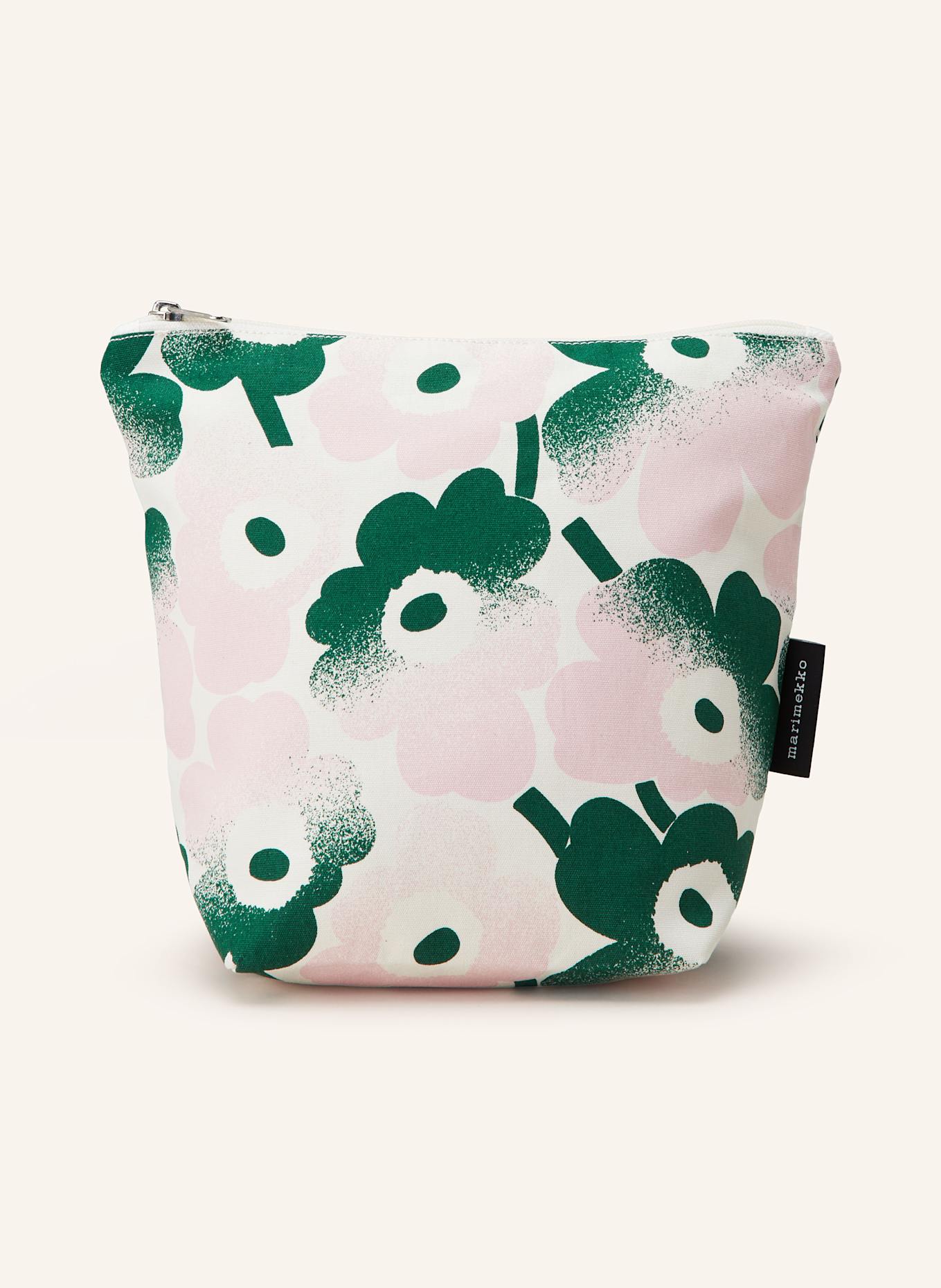 marimekko Kosmetyczka MINI UNIKKO HÄIVÄHDYS KAJE: BIAŁY/ RÓŻOWY/ CIEMNOZIELONY