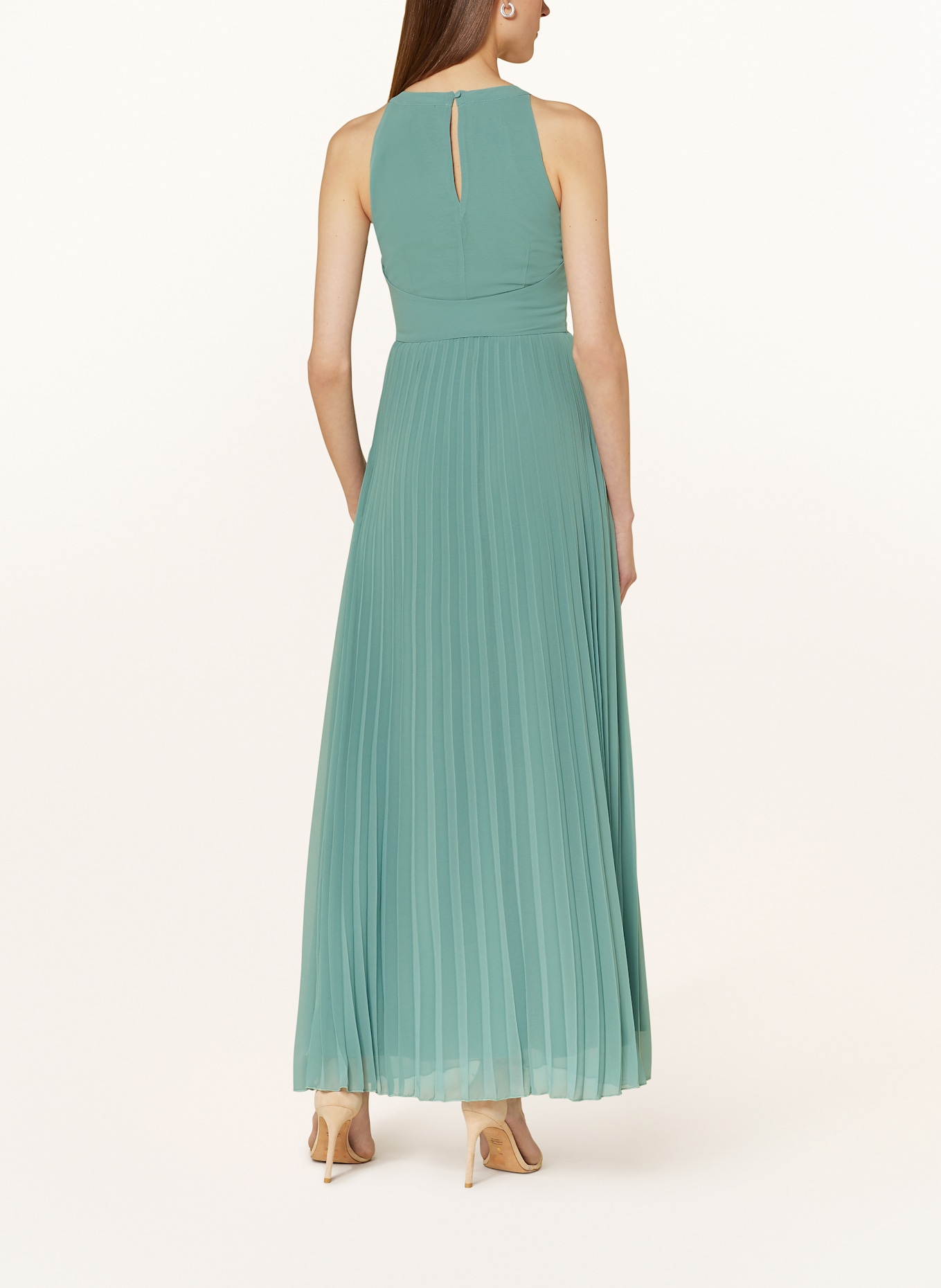 APART Plisseekleid: MINT