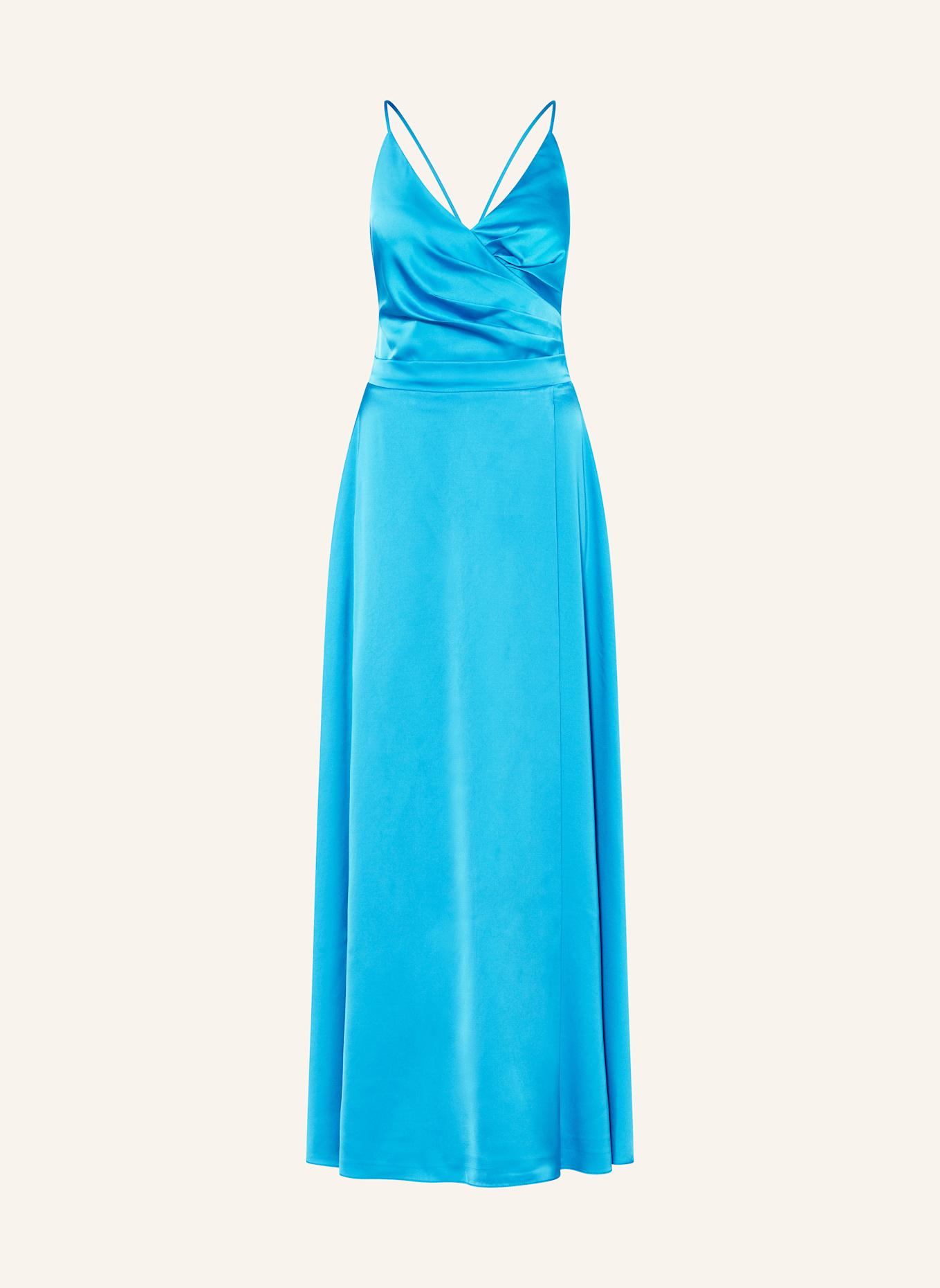 APART Abendkleid in Wickeloptik: TÜRKIS