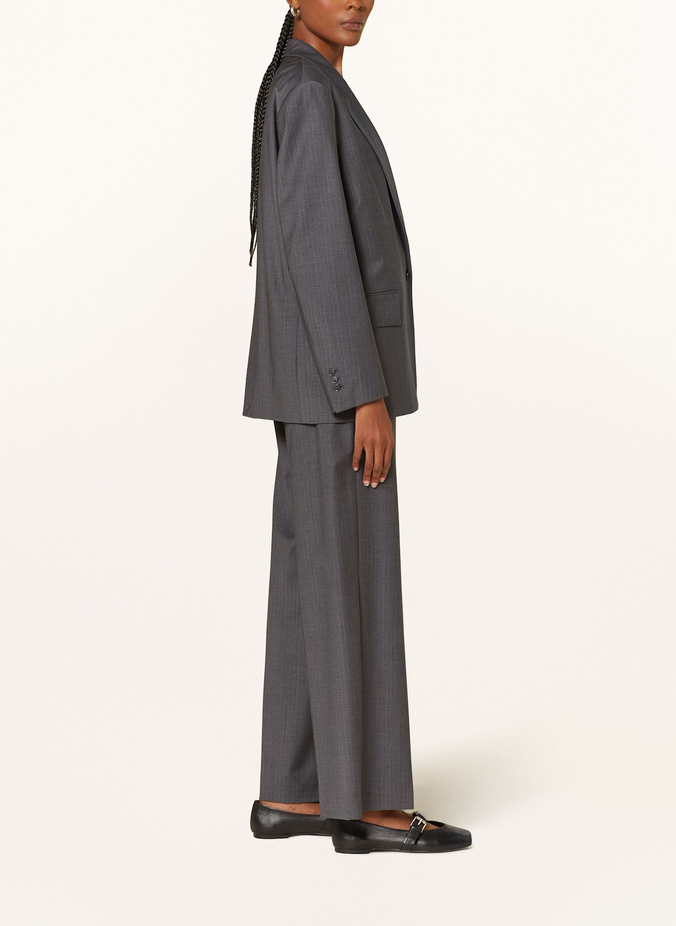 ba&sh Marlenehose PISTACHIO: DUNKELGRAU