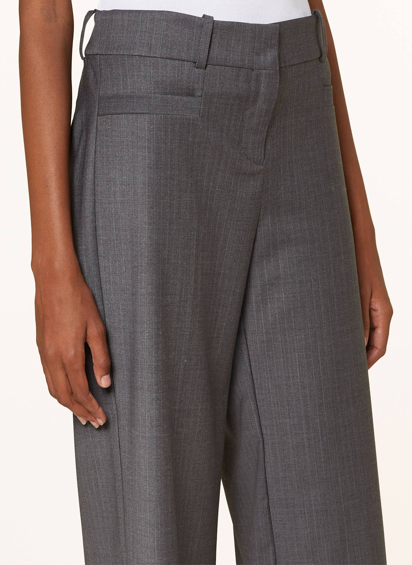 ba&sh Marlenehose PISTACHIO: DUNKELGRAU