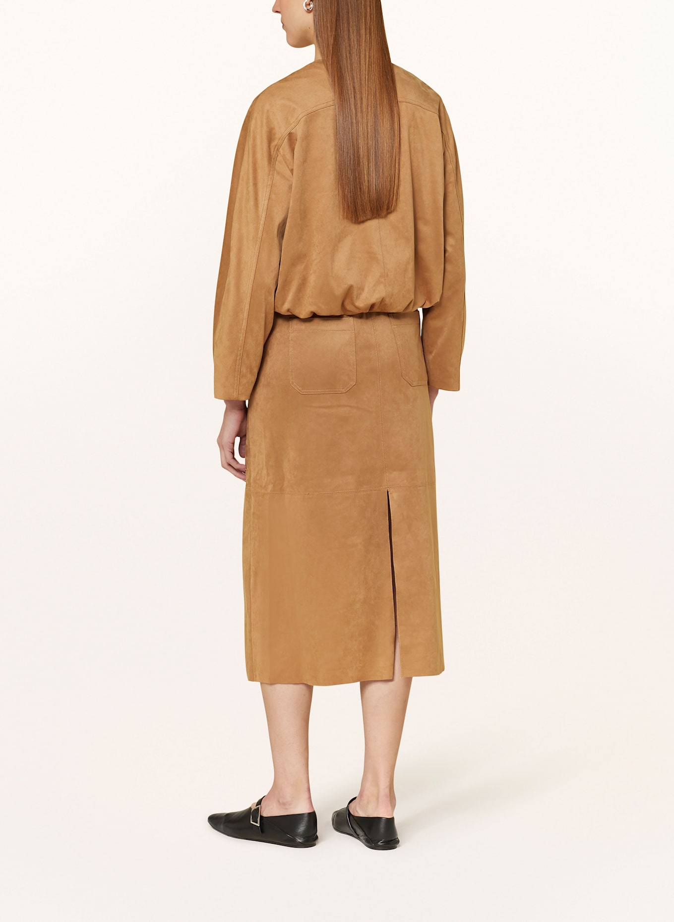 OPUS Rock RINGA in Lederoptik: CAMEL