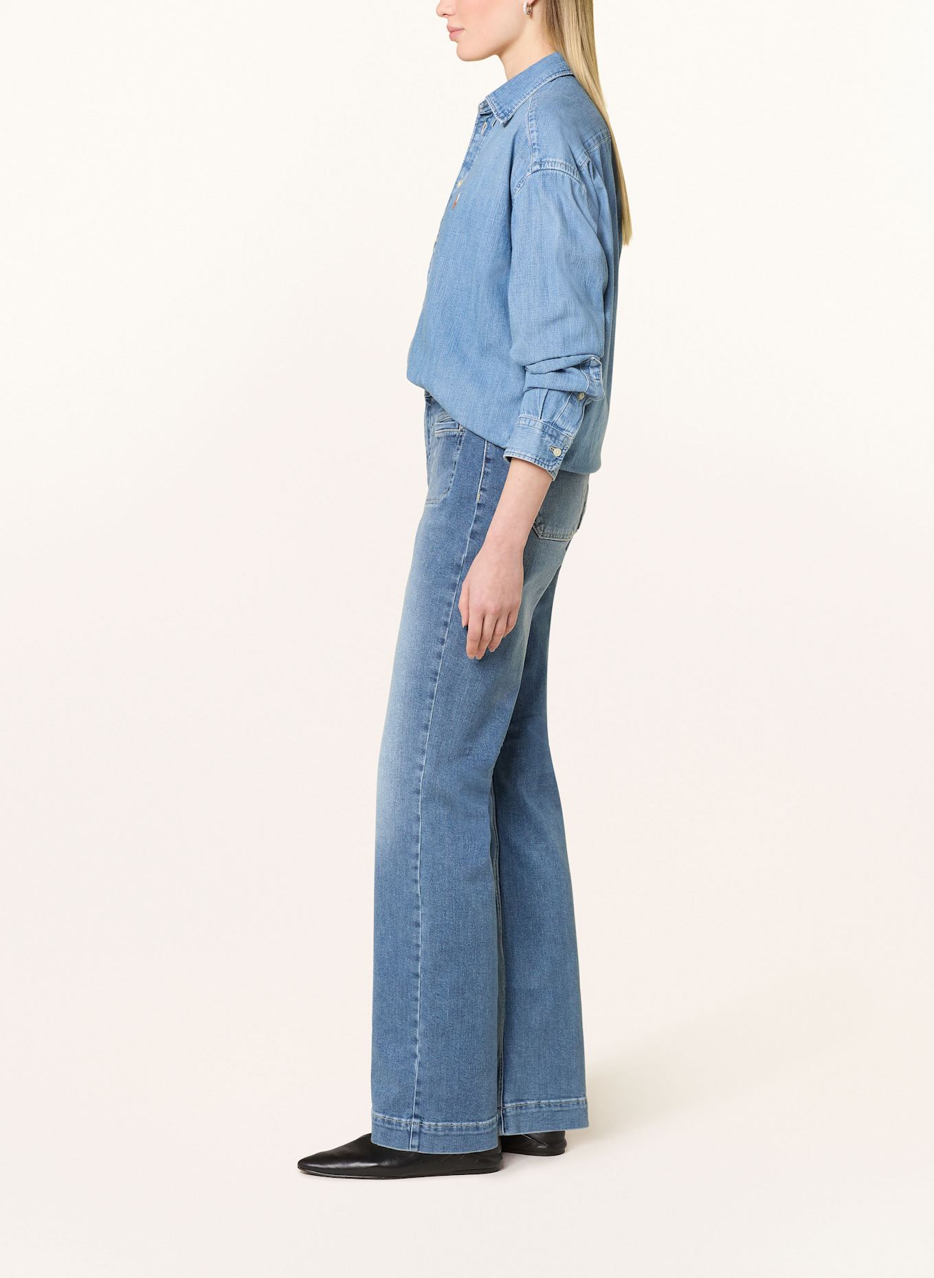 OPUS Jeansy flared EBBI LONG: 70230 Weekend Max Mara