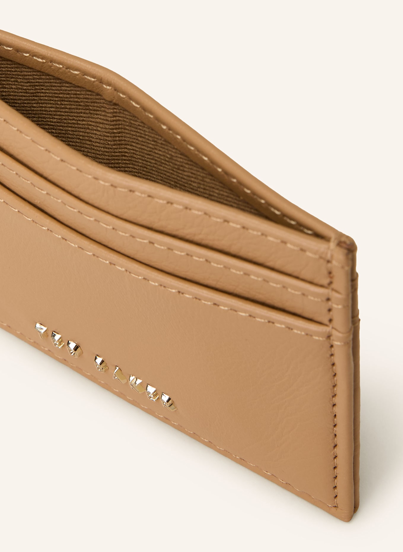 TED BAKER Etui na karty GARCINA: CAMELOWY