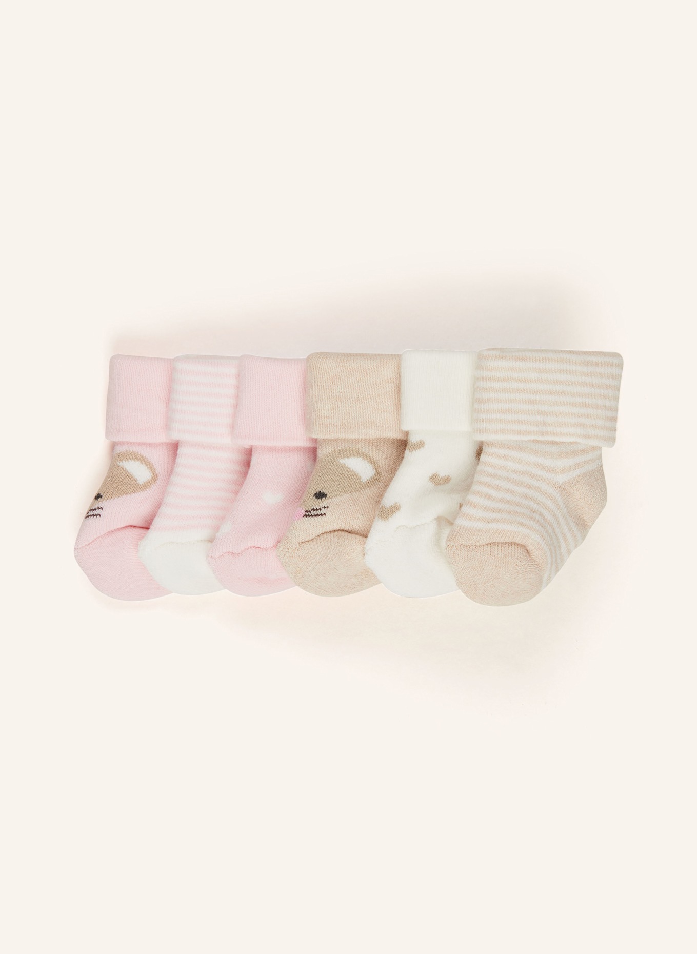 ewers COLLECTION Lot de 6 chaussettes: 1 1 rosa-latte