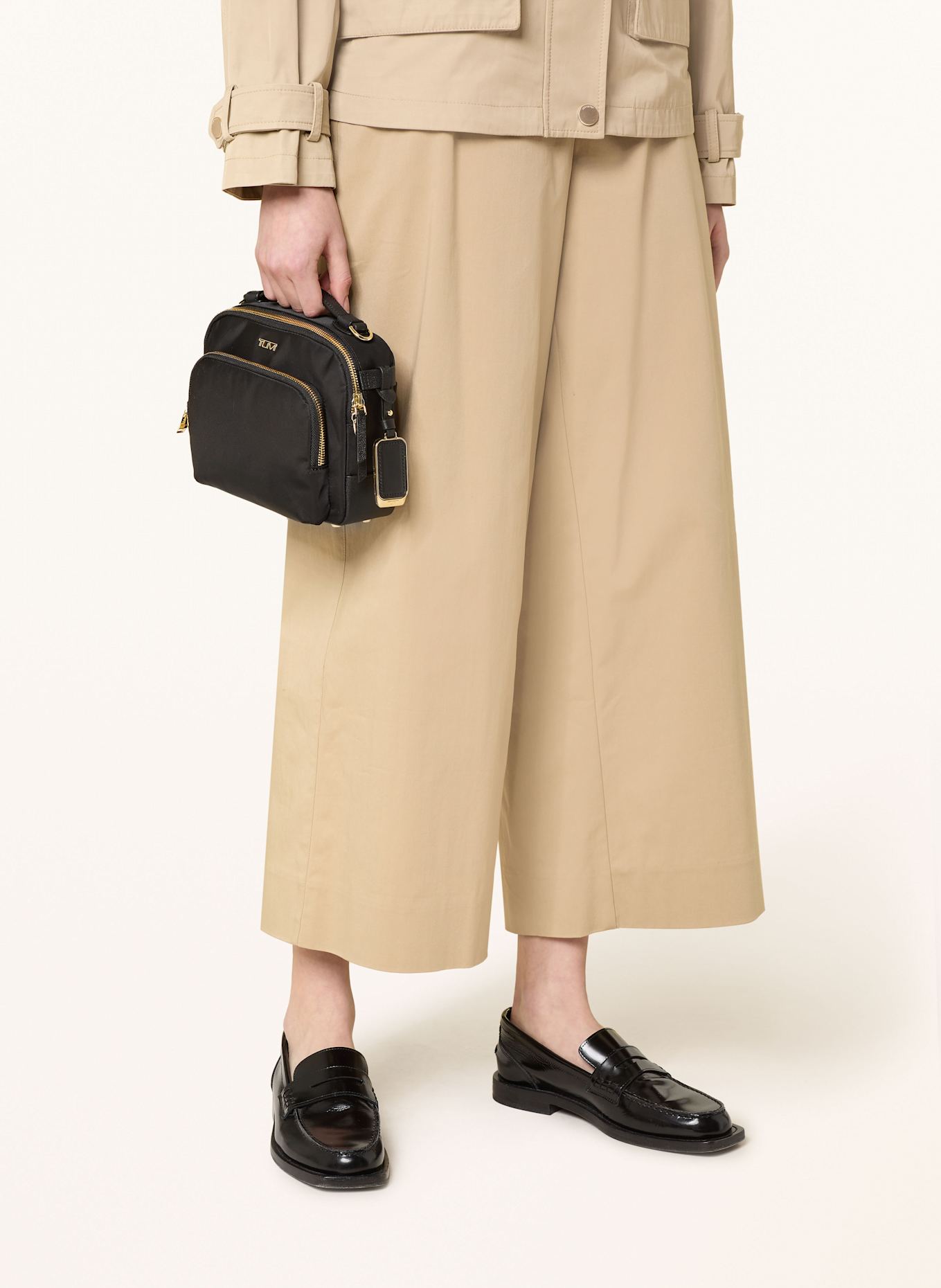 TUMI VOYAGEUR Umhängetasche TEGHAN: SCHWARZ / GOLD