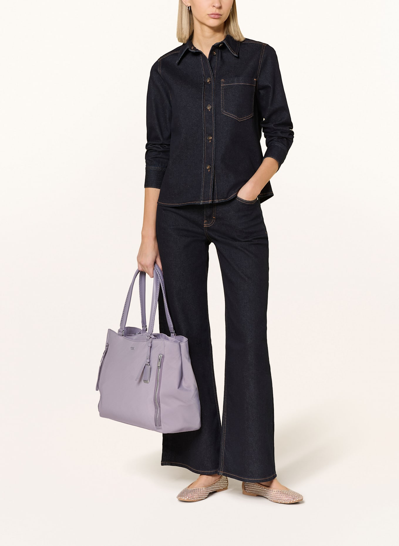 TUMI Shopper VOYAGEUR VALETTA LARGE: HELLLILA