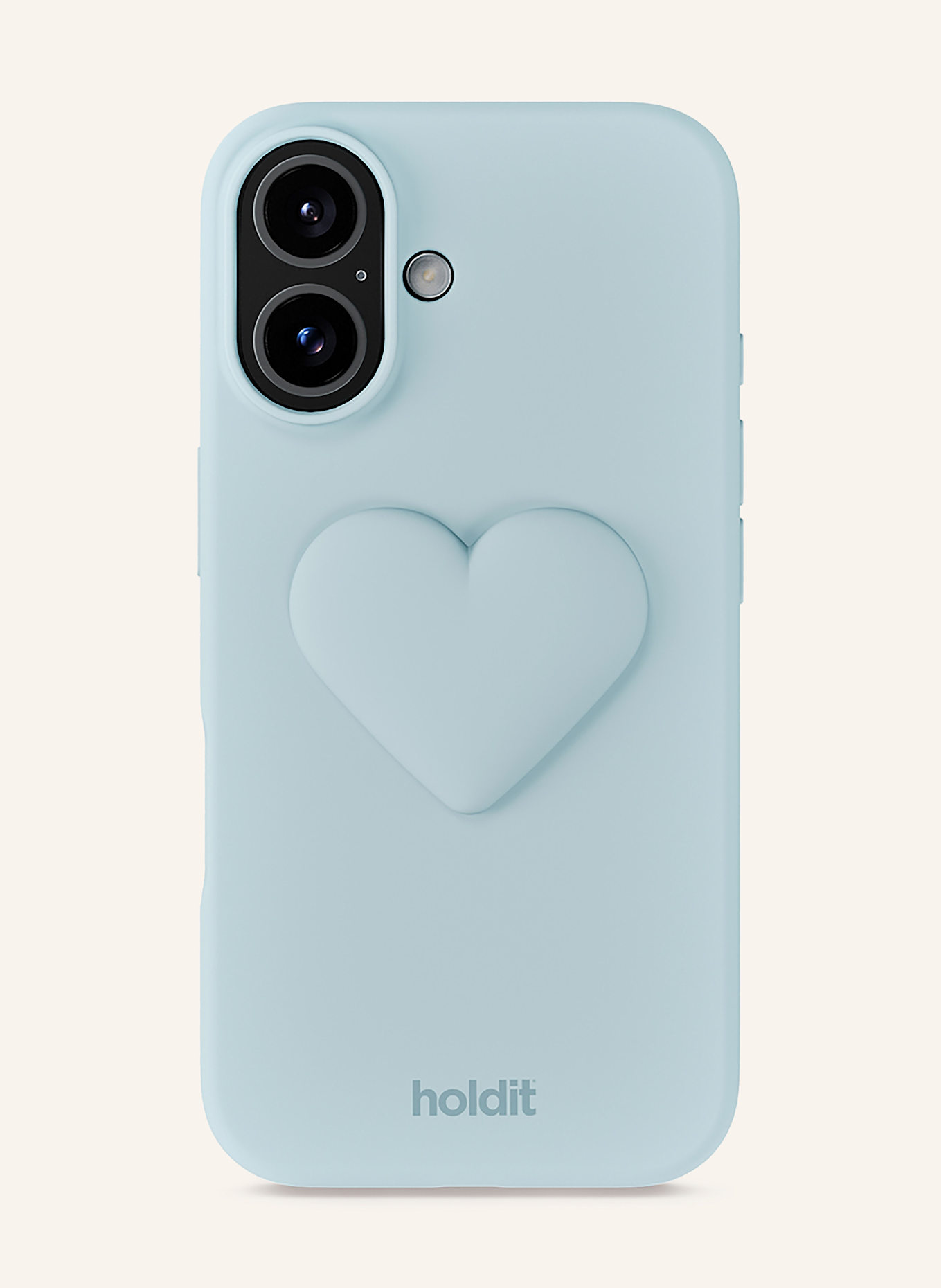 holdit Sticker HEART für Smartphone-Hülle: HELLBLAU