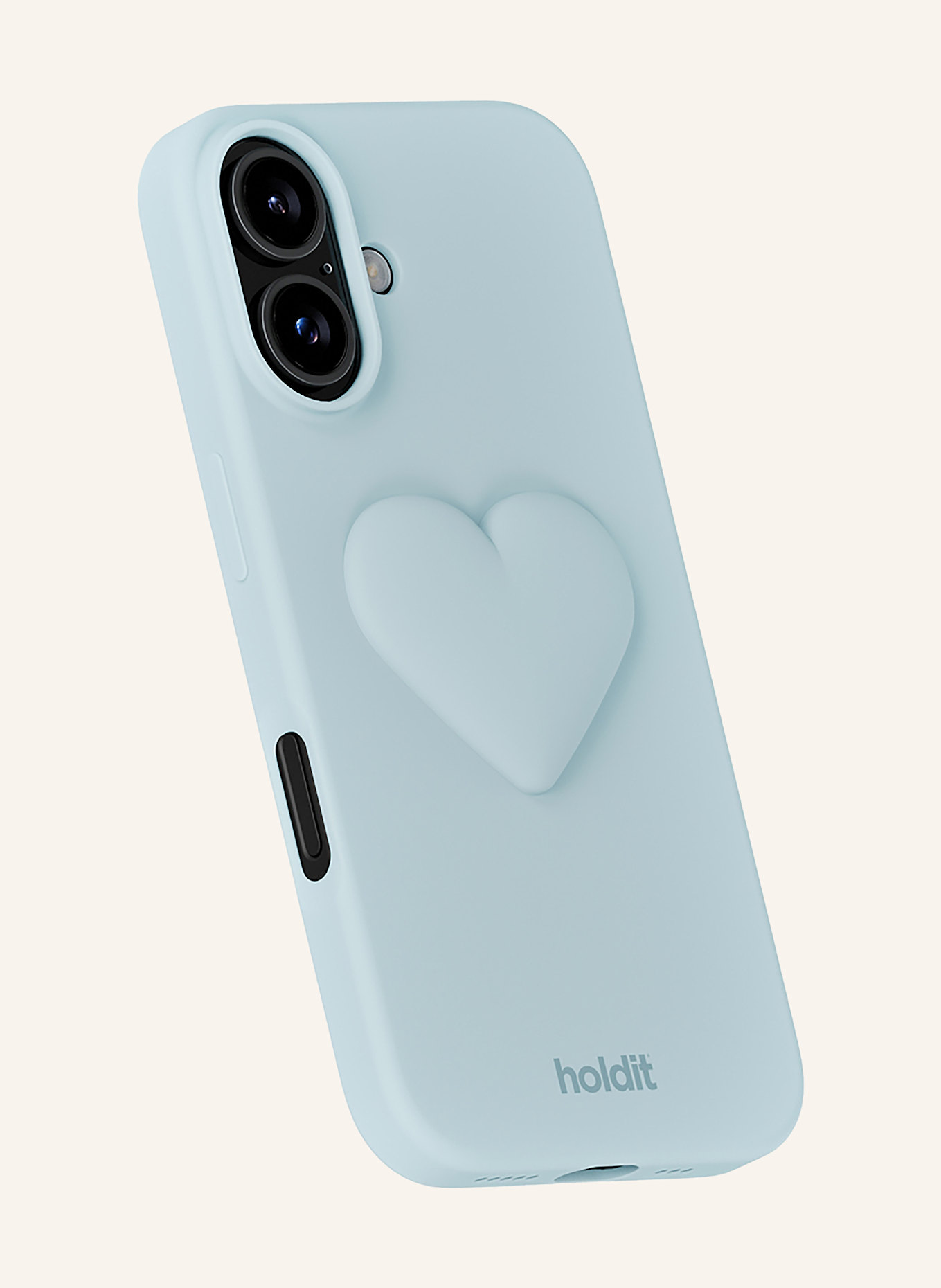 holdit Sticker HEART für Smartphone-Hülle: HELLBLAU