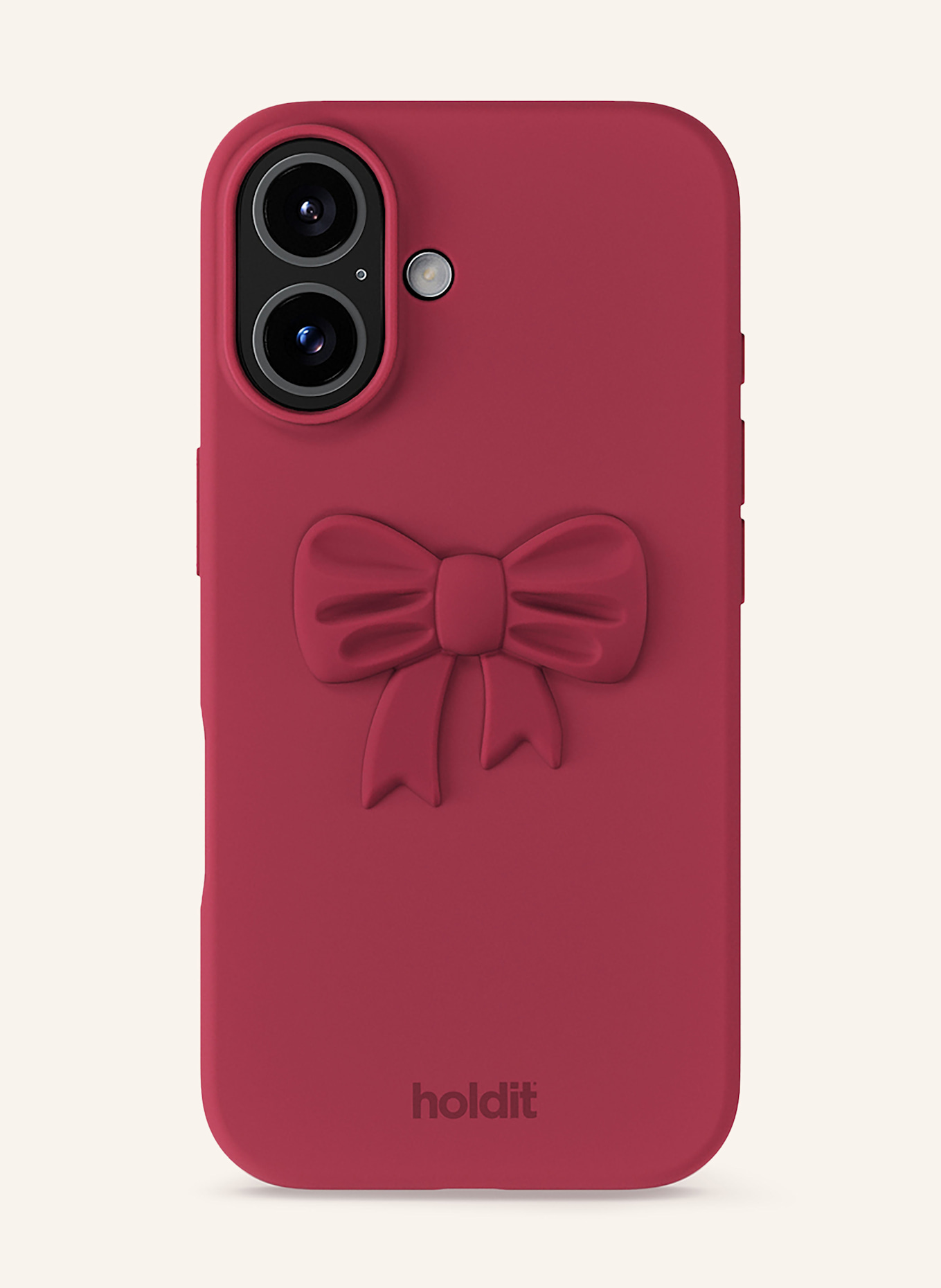 holdit Sticker BOW für Smartphone-Hülle: DUNKELROT