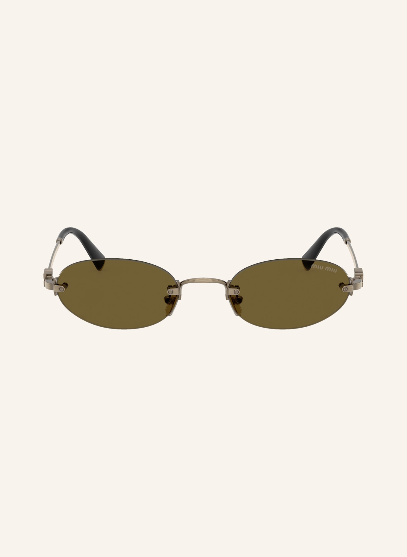 MIU MIU Sonnenbrille MU A54S: 26Miu Miu shearling cardigan