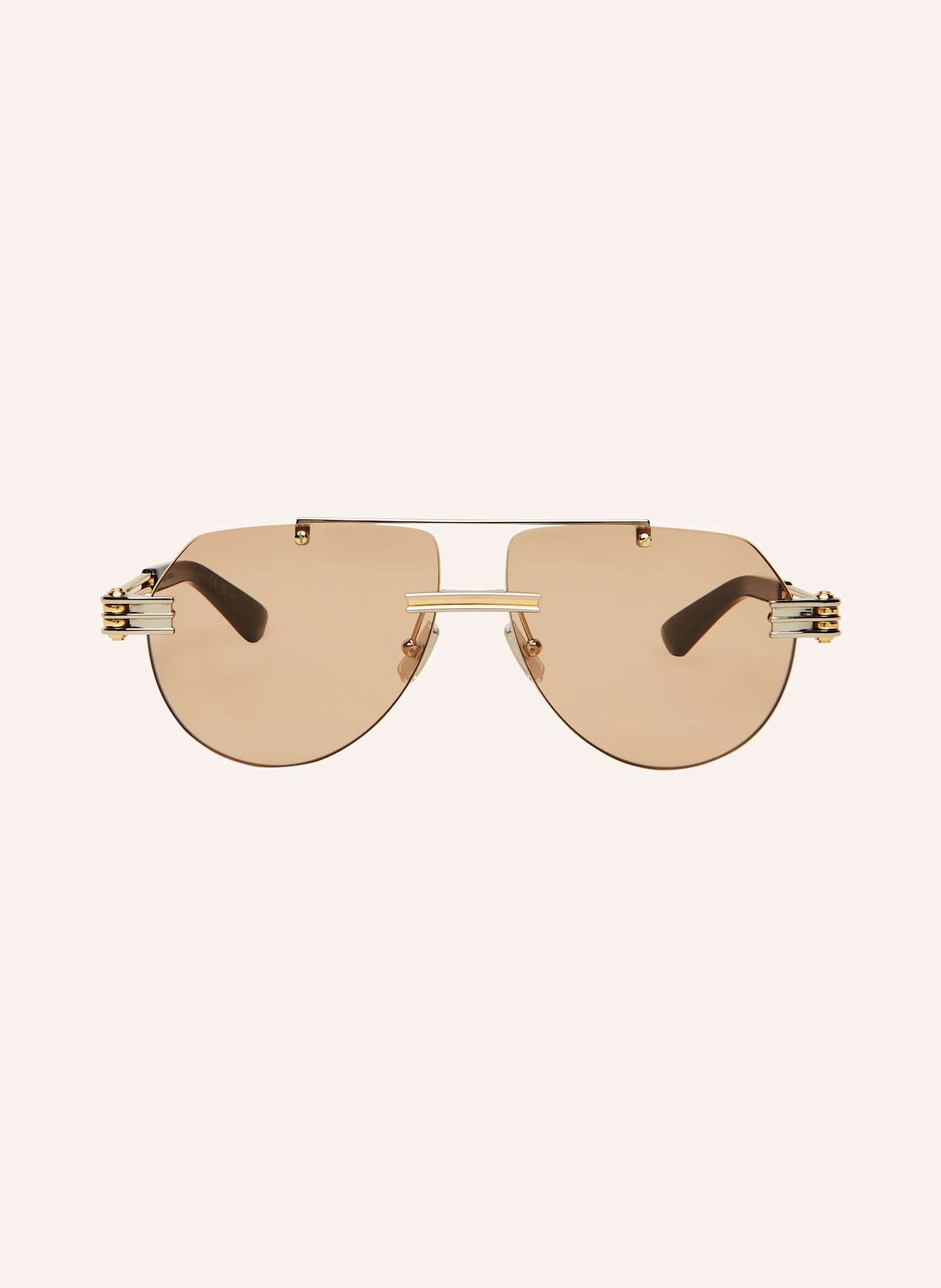 BOTTEGA VENETA Sunglasses 6J000458: 4100Sac à main Bottega Veneta Roma mini en cuir intrecciato noir