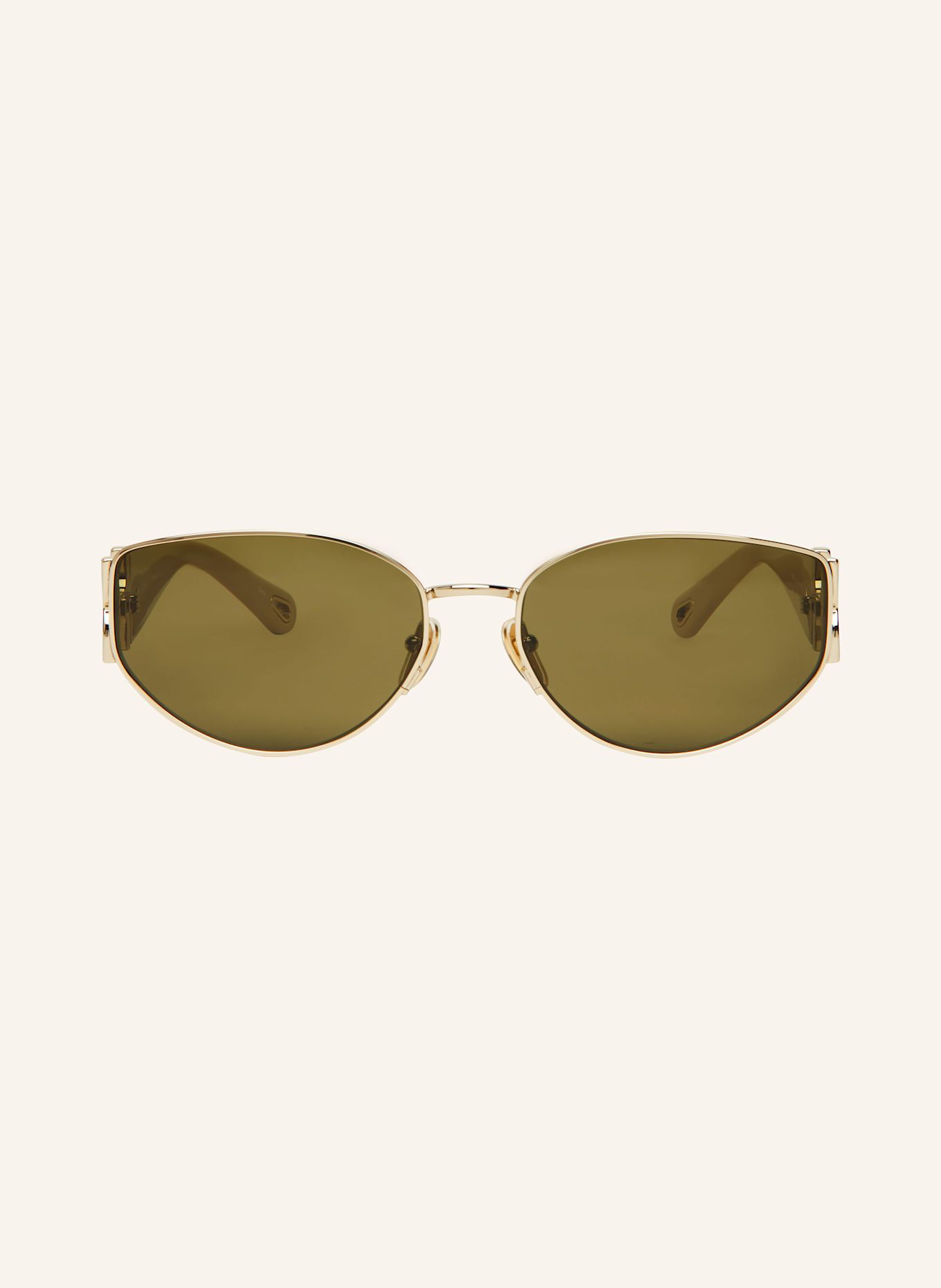 Cartier Sonnenbrille 6N000541: 2300J1 - GOLD/ DUNKELGRÜN