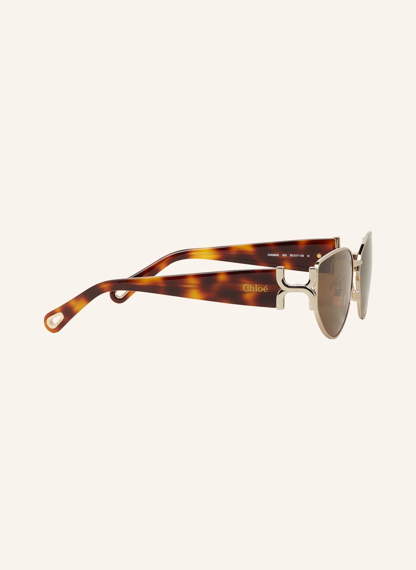 Cartier Sonnenbrille 6N000541: 2300D1 - GOLD/ BRAUN