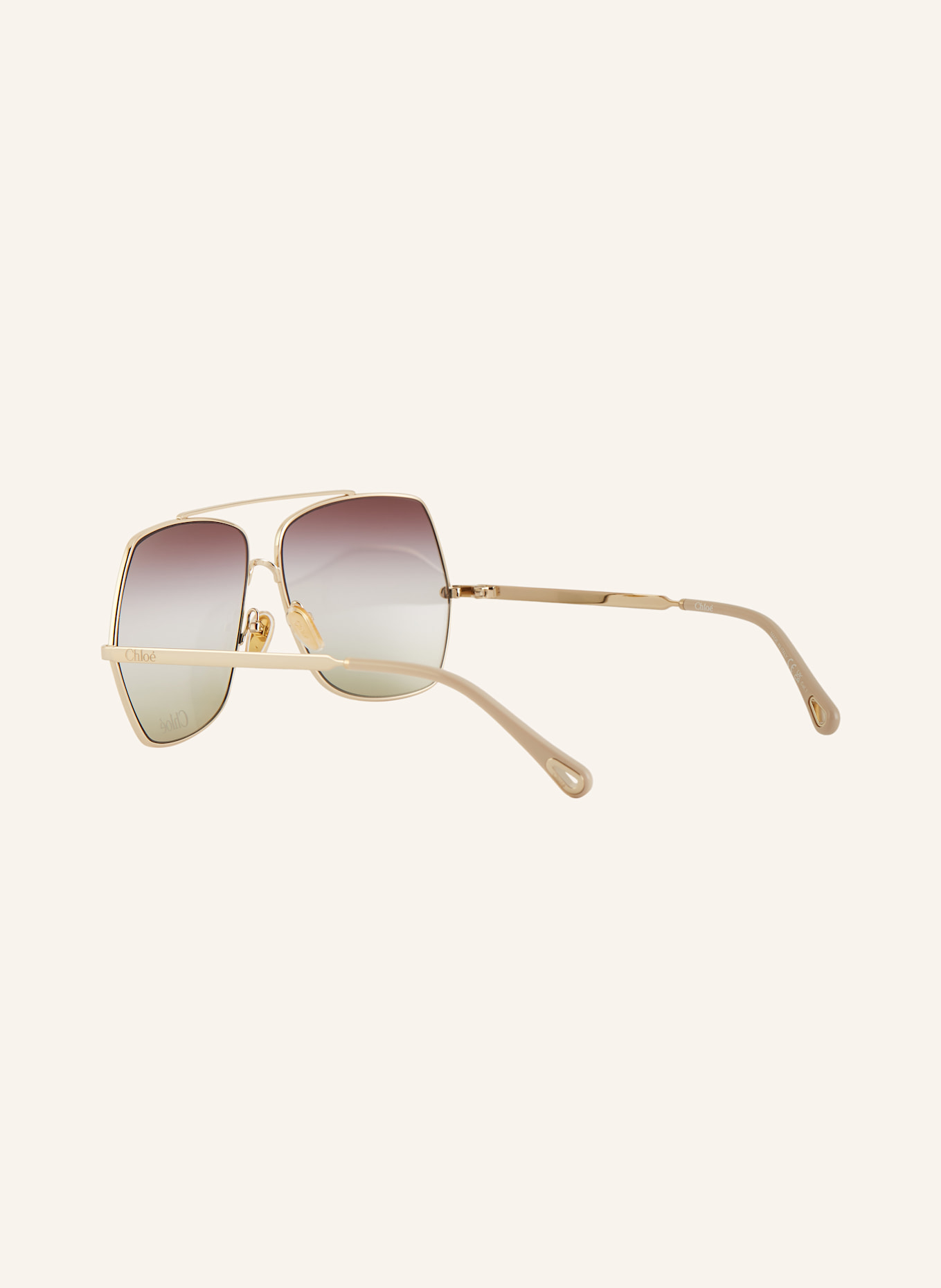 Cartier Sonnenbrille 6N000549: 2300J1 - GOLD/ GRÜN VERLAUF