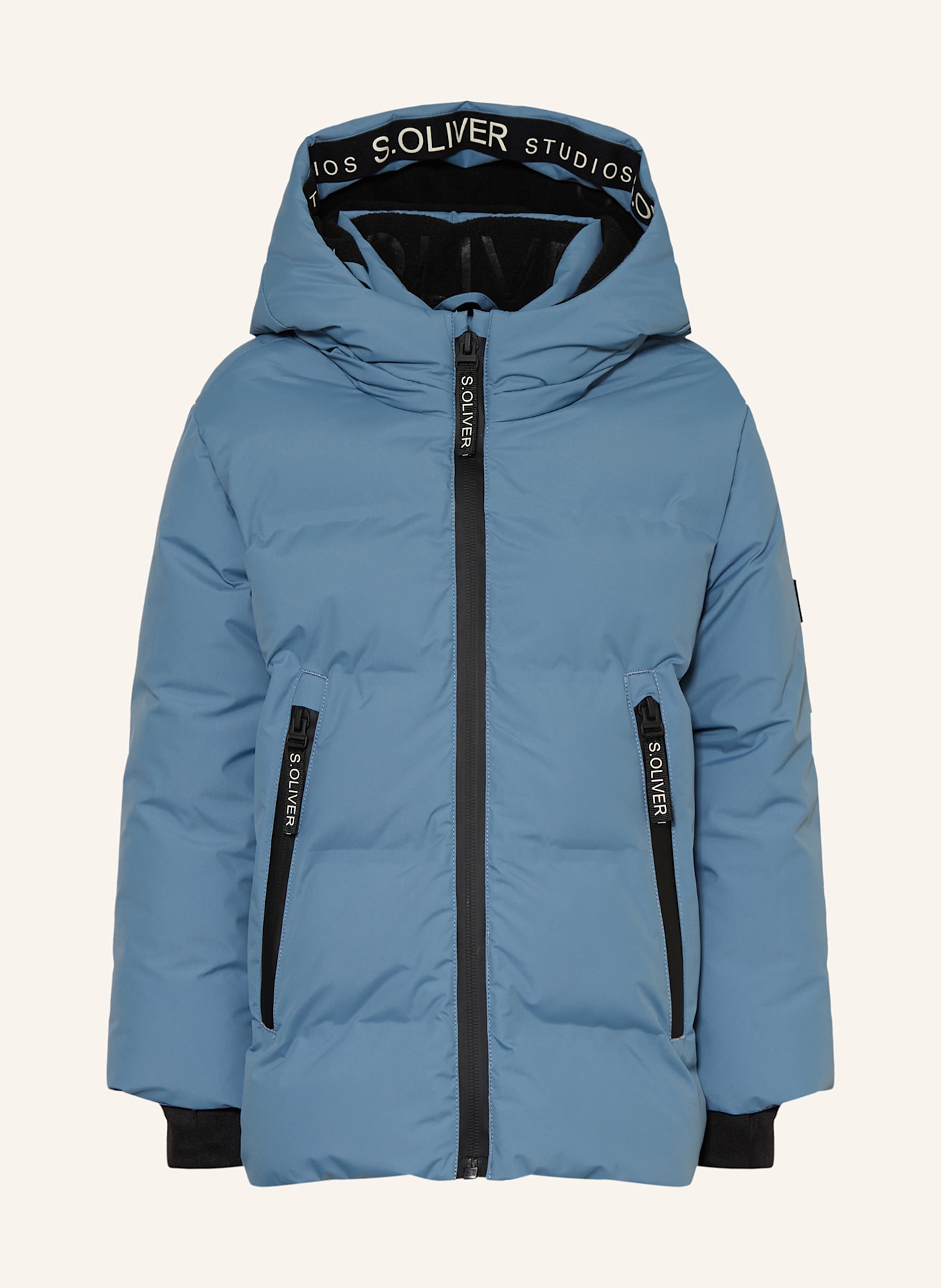 s.Oliver RED Steppjacke: BLAUGRAU