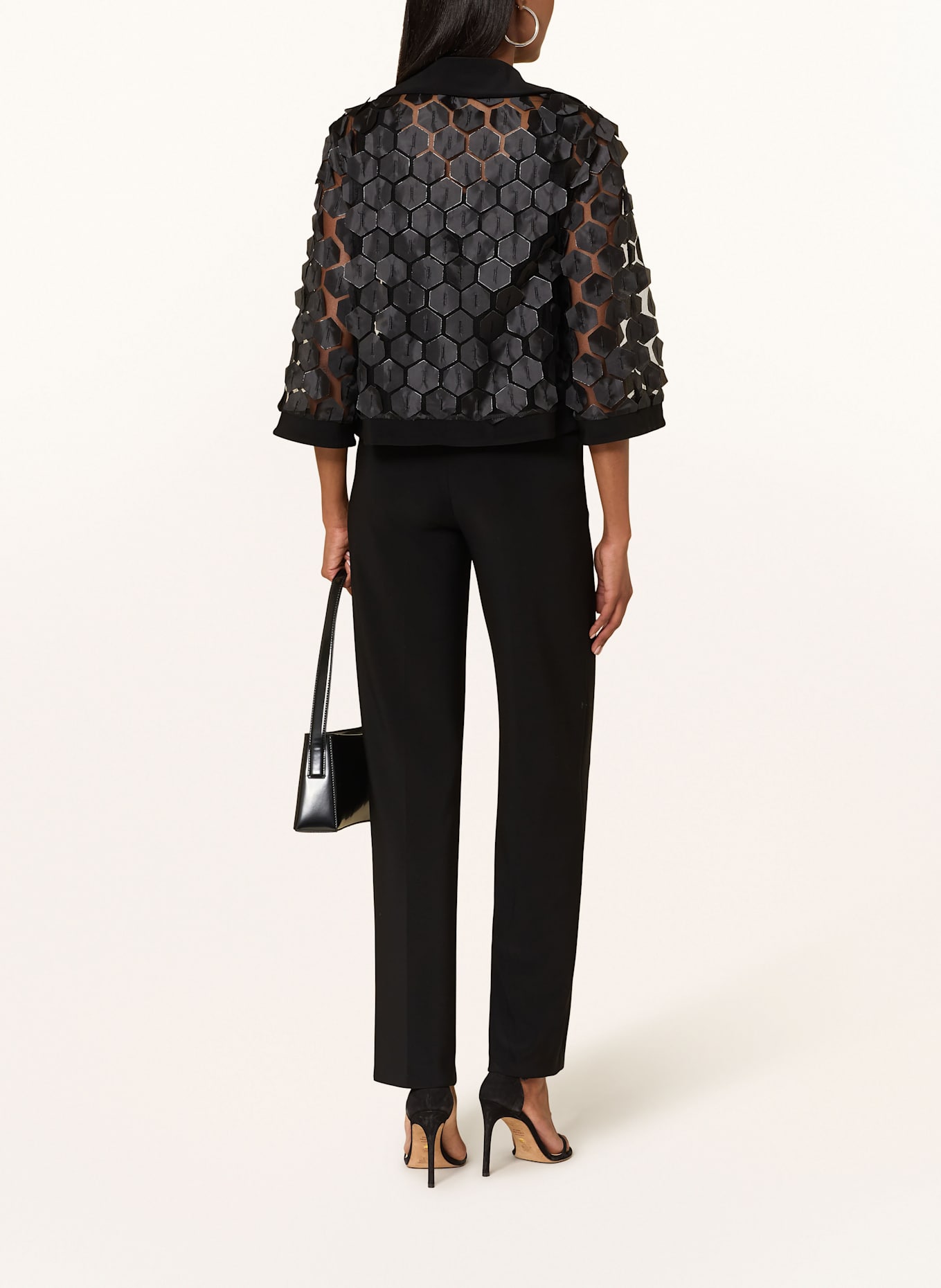 Joseph Ribkoff Bolero mit 3/4-Arm: SCHWARZ