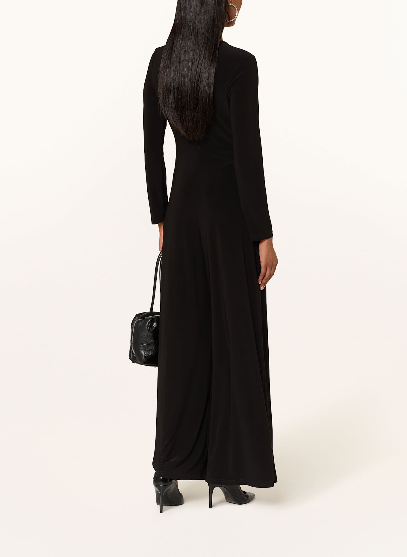 Joseph Ribkoff Jumpsuit in Wickeloptik: SCHWARZ